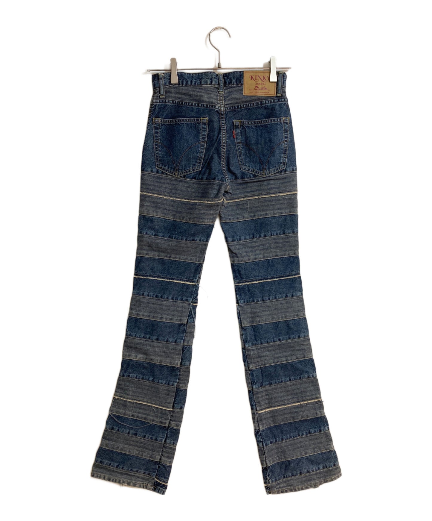 [Pre-owned] Hysteric Glamour Scratch Flare Denim Pants 01193AP02