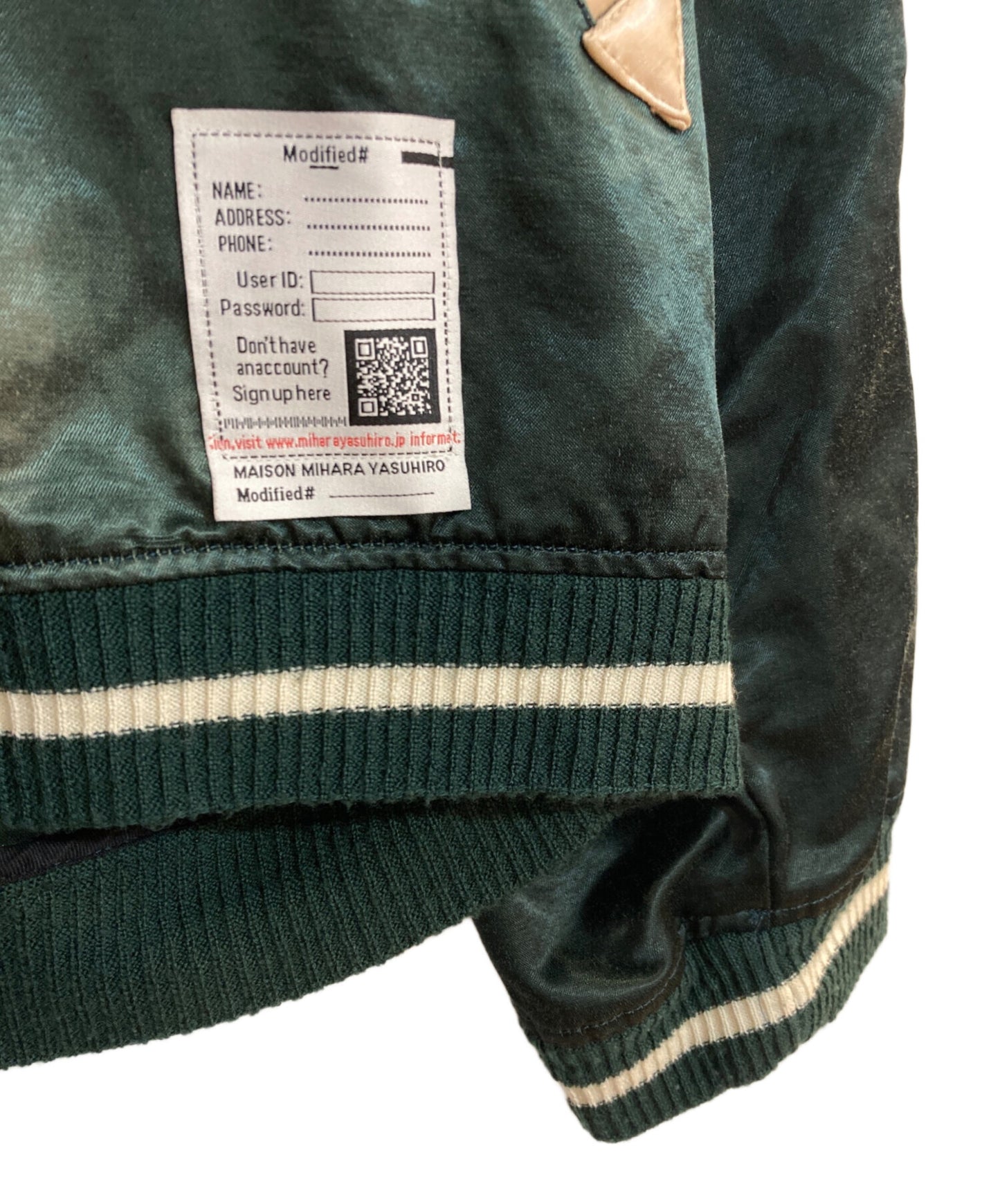 [Pre-owned] Maison MIHARA YASUHIRO SOUVENIR JACKET J12BL041