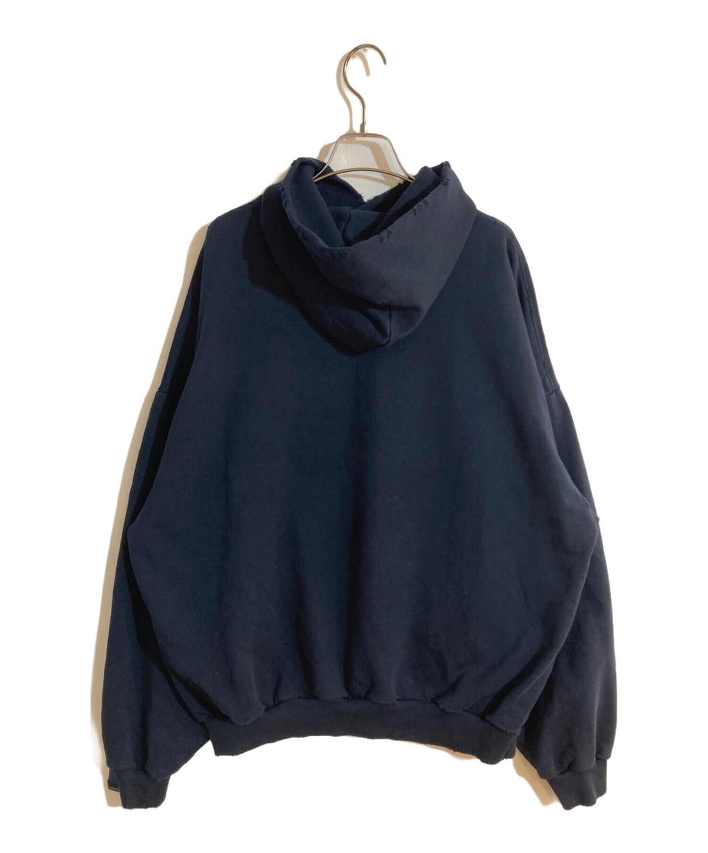 [Pre-owned] BALENCIAGA Round Hoodie BE NICE 761458 TPVE5