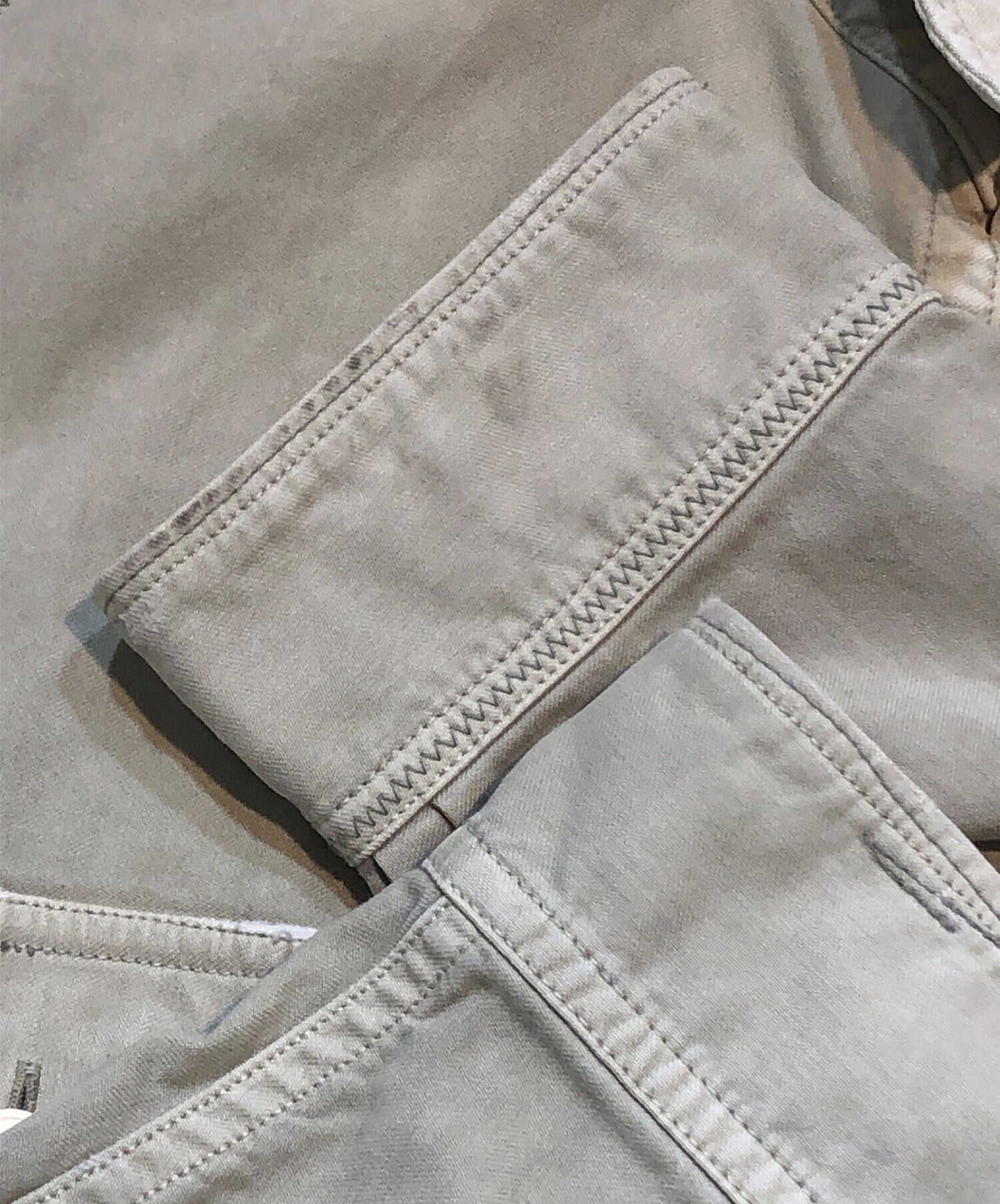 [Pre-owned] VISVIM grand river L/S crash khaki/grand river long sleeve crash shirt 0120205011009