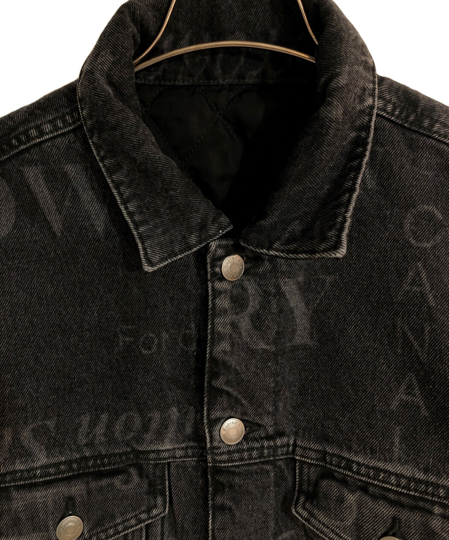 [Pre-owned] SUPREME Reversible Trucker Jacket