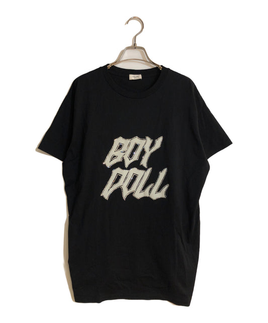 [Pre-owned] CELINE Studded Boy Doll T-Shirt 2X59C671Q