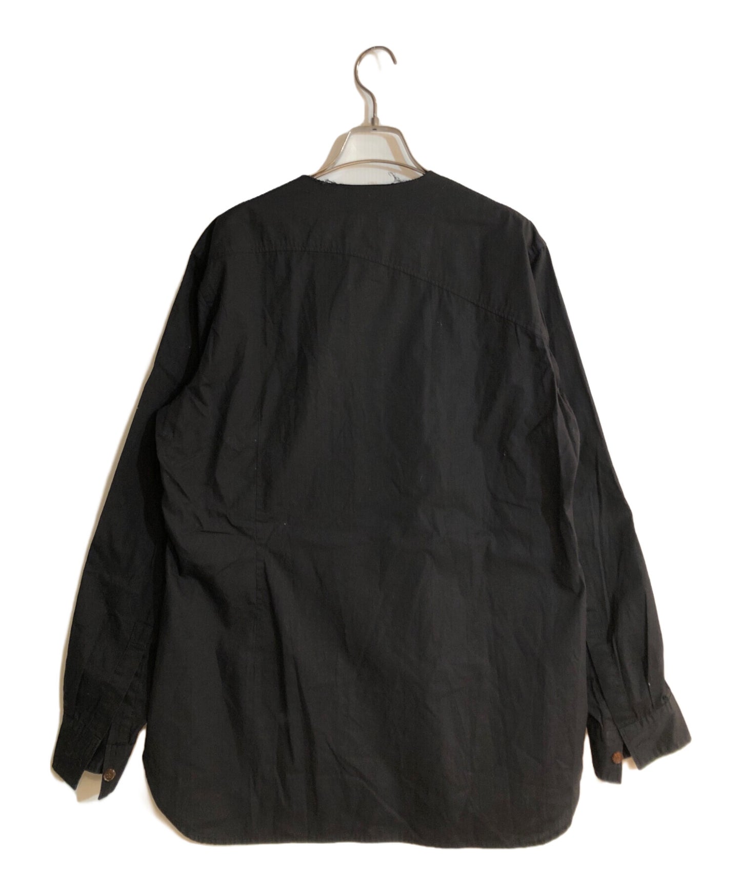 [Pre-owned] Yohji Yamamoto pour homme 16SS collarless shirt HO-B43-036