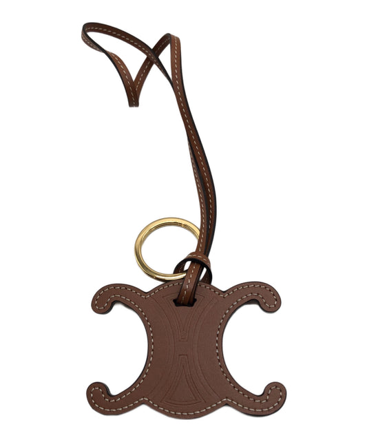 [Pre-owned] CELINE Trionf charm in calfskin