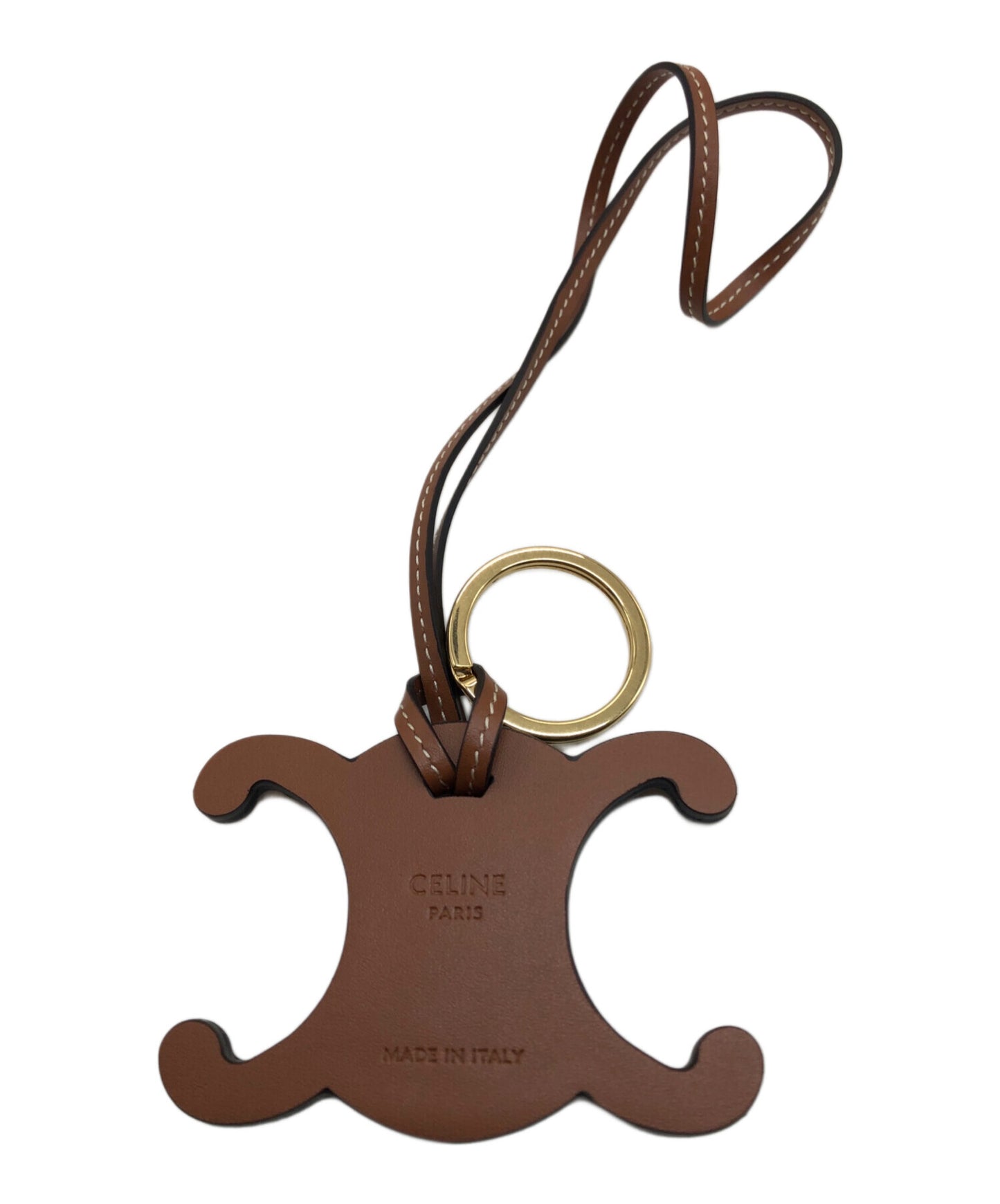 [Pre-owned] CELINE Trionf charm in calfskin
