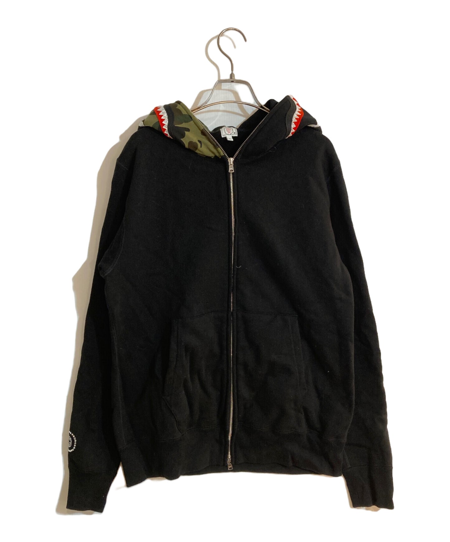[Pre-owned] A BATHING APE 1st Camo Shark Full Zip Hoodie 001zpk701009m