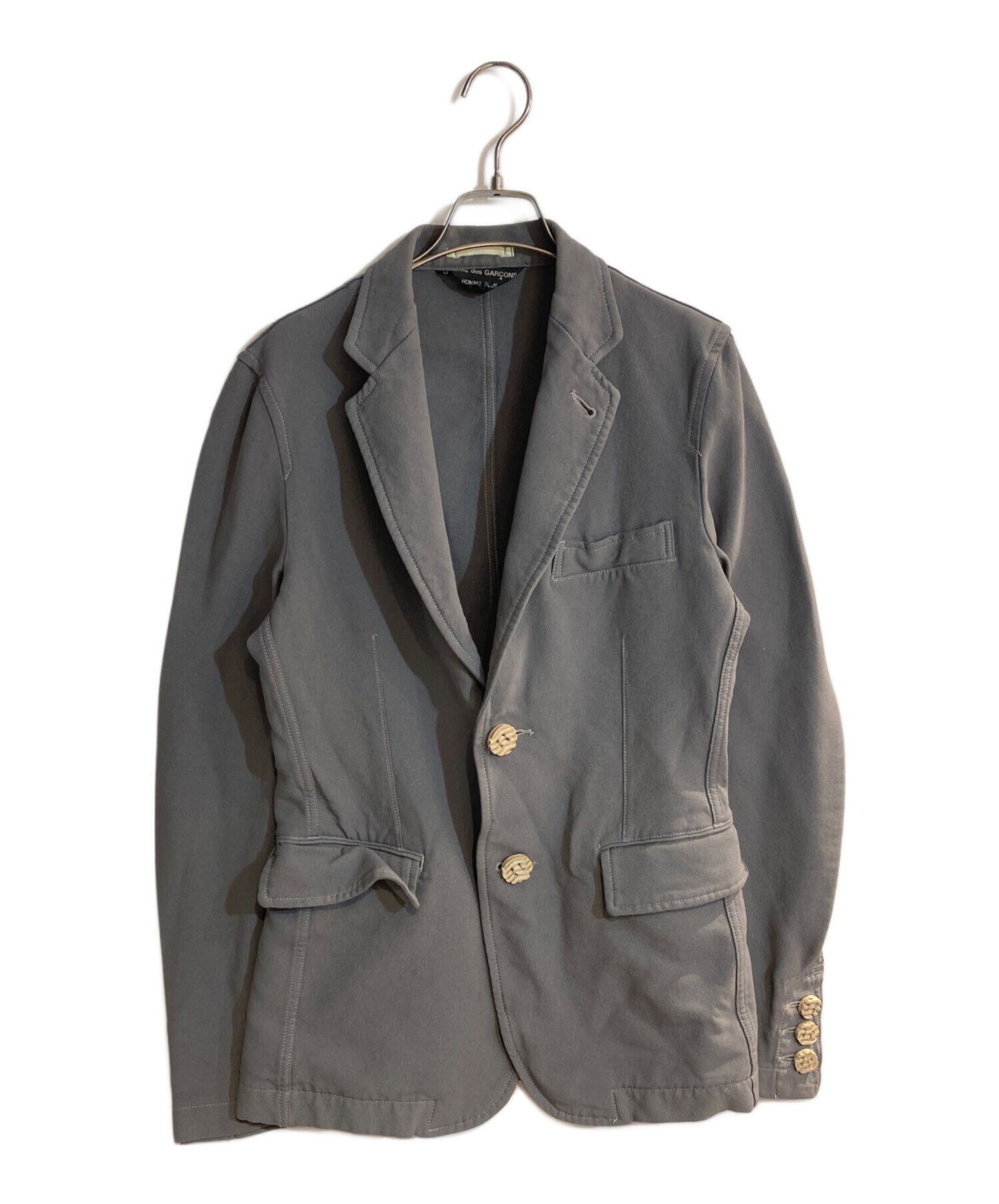 [Pre-owned] COMME des GARCONS HOMME PLUS Tire Button Poly Shrunk Tailored Jacket PK-J102
