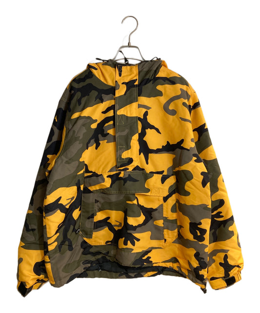 [Pre-owned] SUPREME Hooded Logo Half-Zip Pullover / Half-Zip Pullover