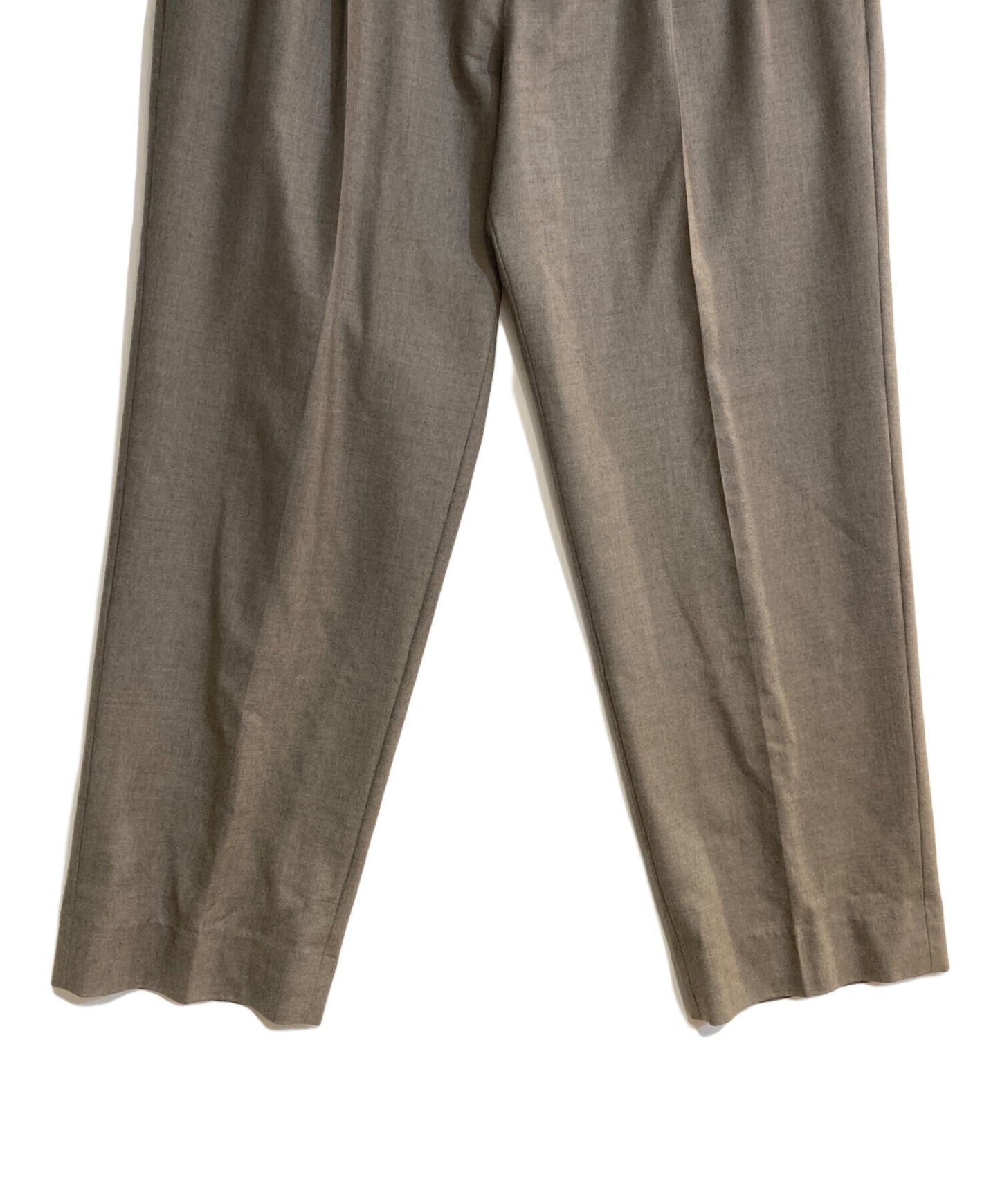 [Pre-owned] AURALEE 25AW Super Light Wool Two-Tuck Slacks A25AP02OS