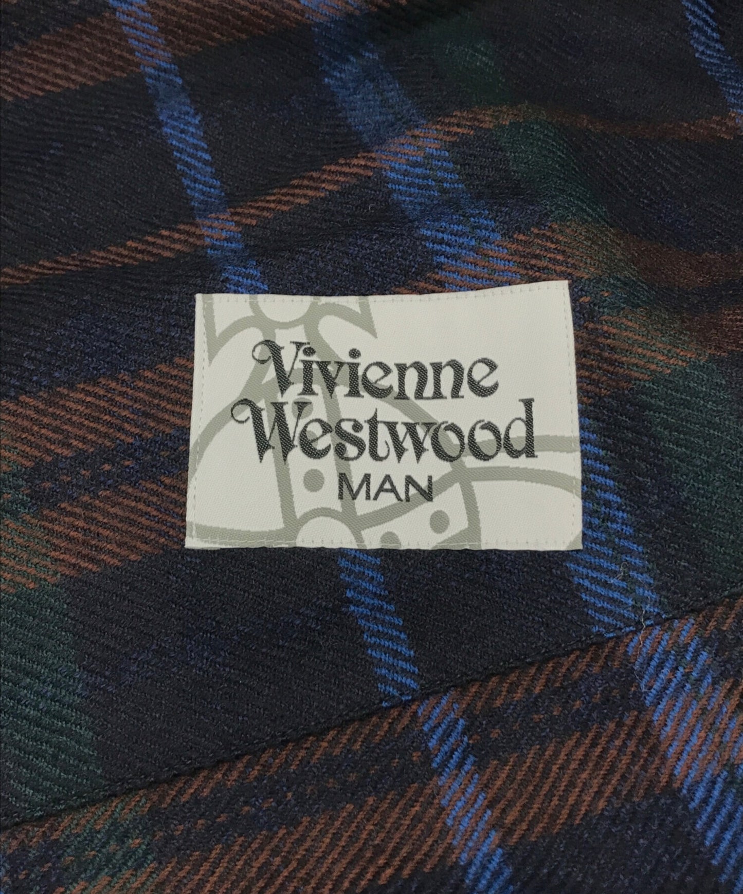 [Pre-owned] Vivienne Westwood man CHECK CAPE VW-W1-71577 VW-W1-71577