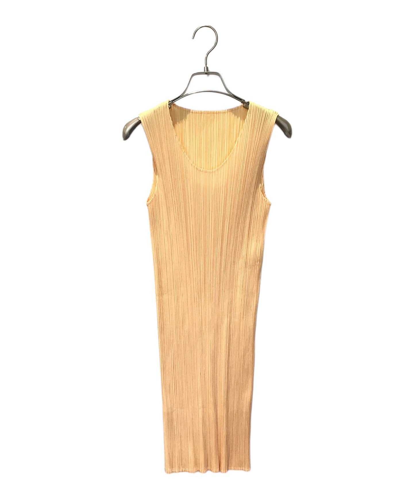 [Pre-owned] PLEATS PLEASE Sleeveless Pleated Dress PP72-JH619