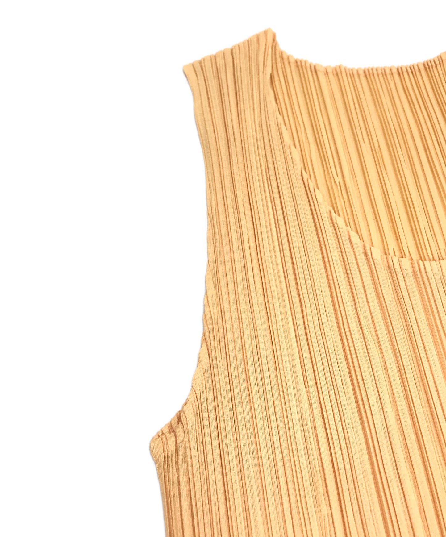 [Pre-owned] PLEATS PLEASE Sleeveless Pleated Dress PP72-JH619