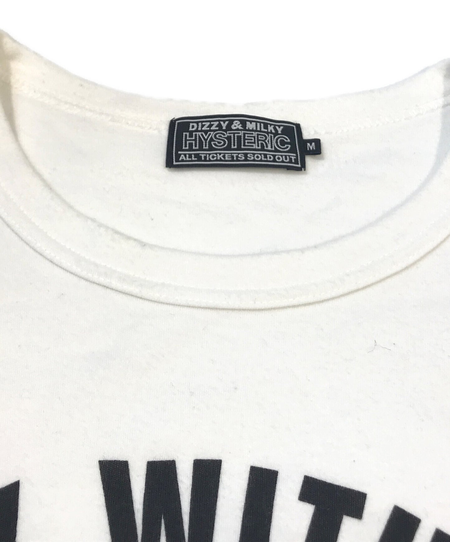 [Pre-owned] Hysteric Glamour ROCK W YOU T-shirt 02241CT23 02241CT23