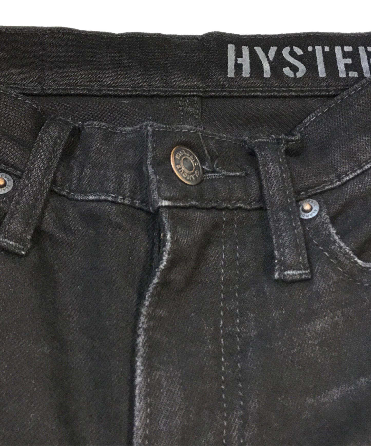 [Pre-owned] Hysteric Glamour Stretch denim pants 01191AP18 01191AP18