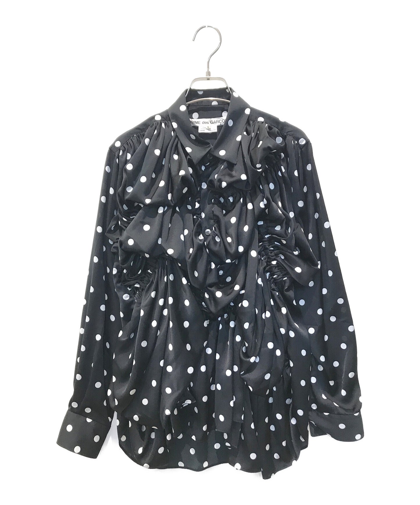 [Pre-owned] COMME des GARCONS Ruffle Dot Shirt GN-B030 GN-B030