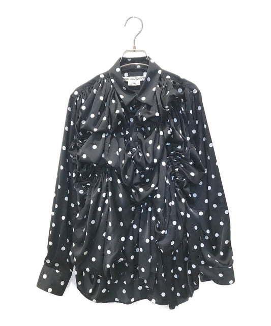 [Pre-owned] COMME des GARCONS Ruffle Dot Shirt GN-B030 GN-B030