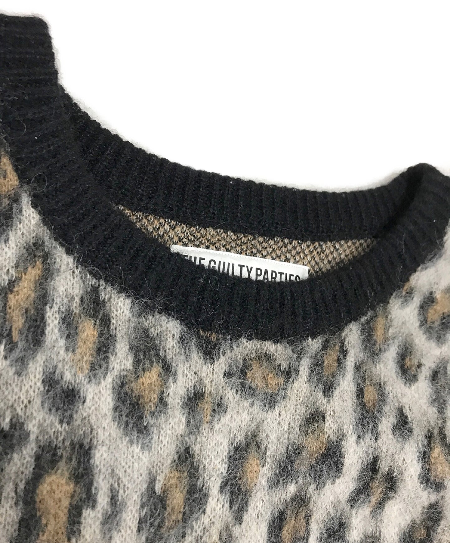 [Pre-owned] WACKO MARIA Leopard Mohair Knit