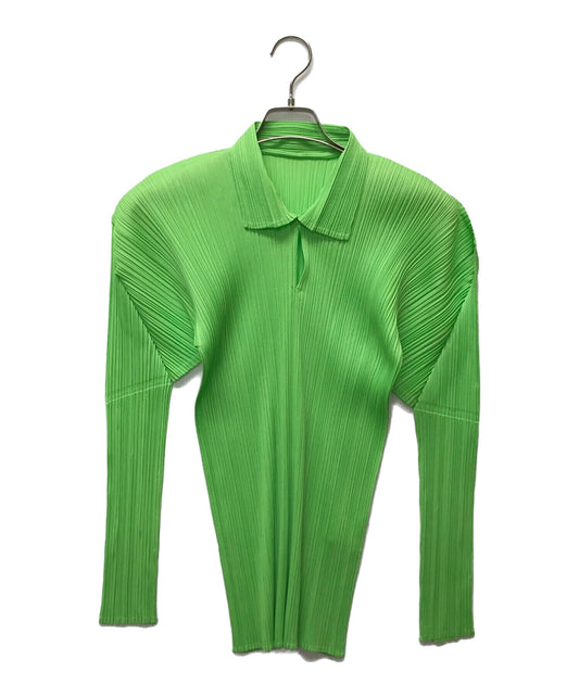 [Pre-owned] PLEATS PLEASE Pleated cut and sewn with collar PP41-JK606