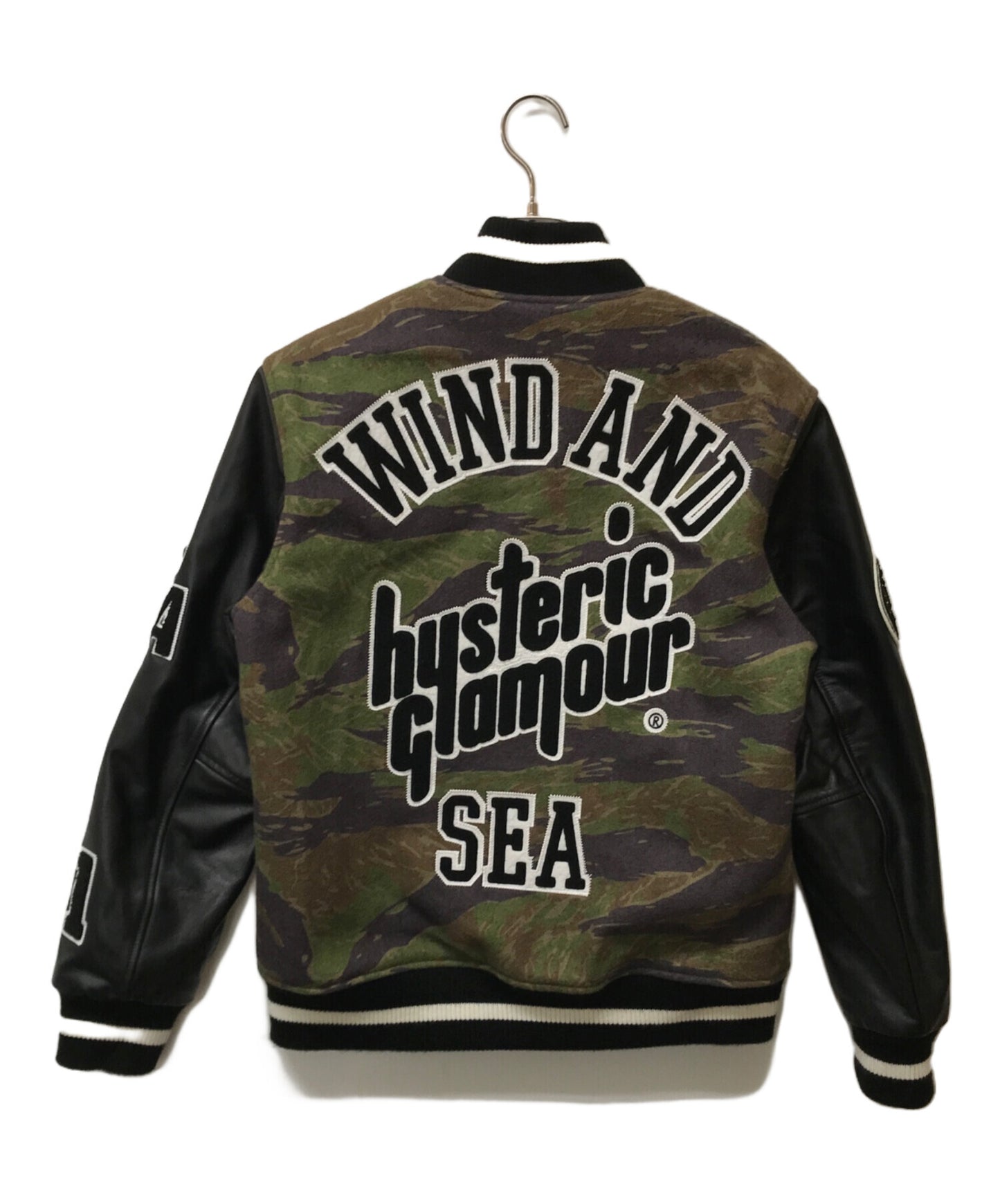 [Pre-owned] Hysteric Glamour Collaboration Tiger Camo Multivarsity Jacket wds-hys-23-ap-q1-01