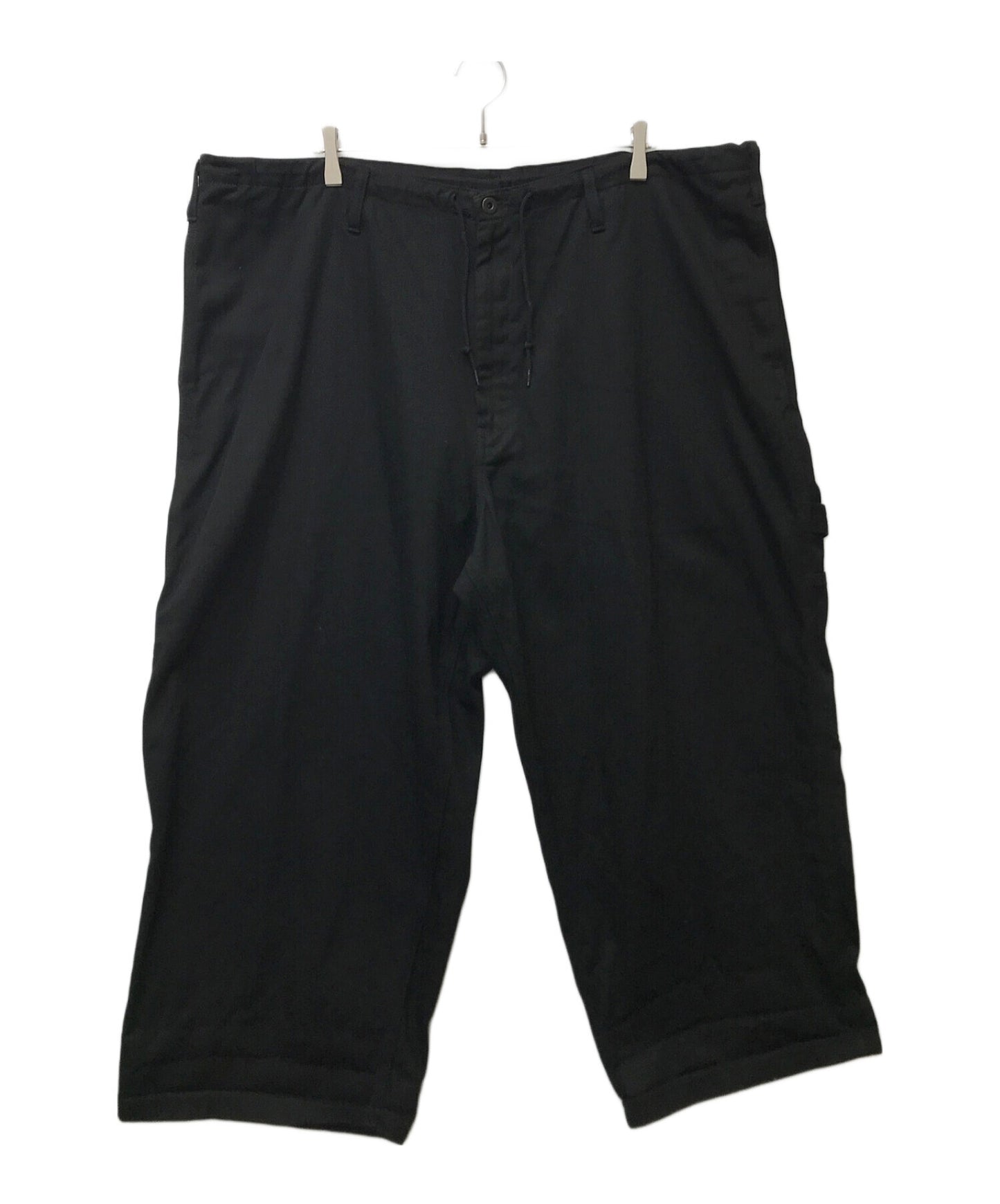 [Pre-owned] BLACK Scandal Yohji Yamamoto Katsuragi Cotton Waist Strap Painter Pants HG-P92-059