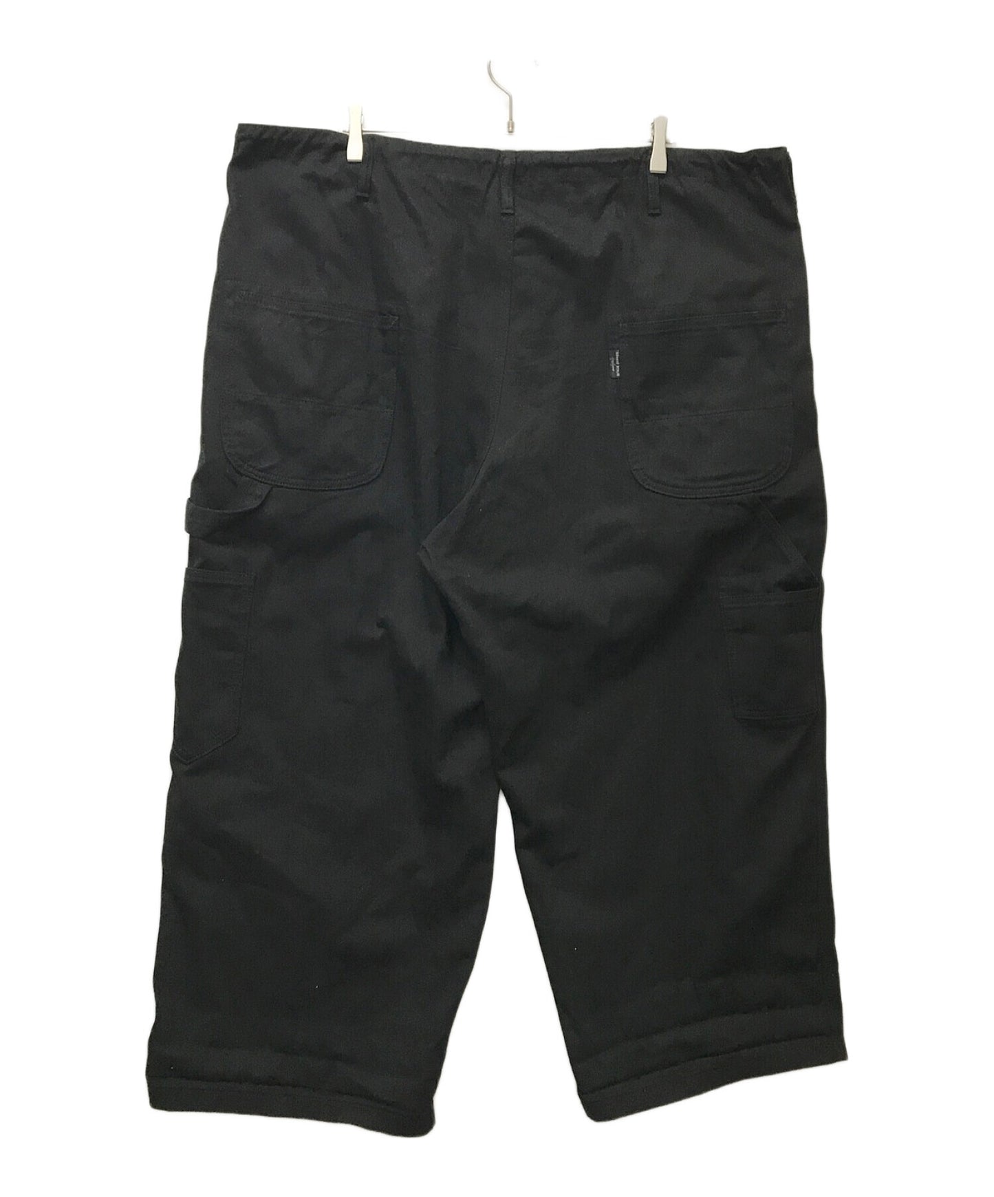 [Pre-owned] BLACK Scandal Yohji Yamamoto Katsuragi Cotton Waist Strap Painter Pants HG-P92-059