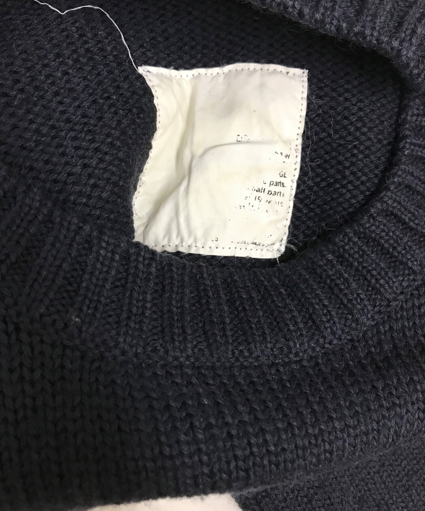 [Pre-owned] UNDERCOVER Vittnage mix knit