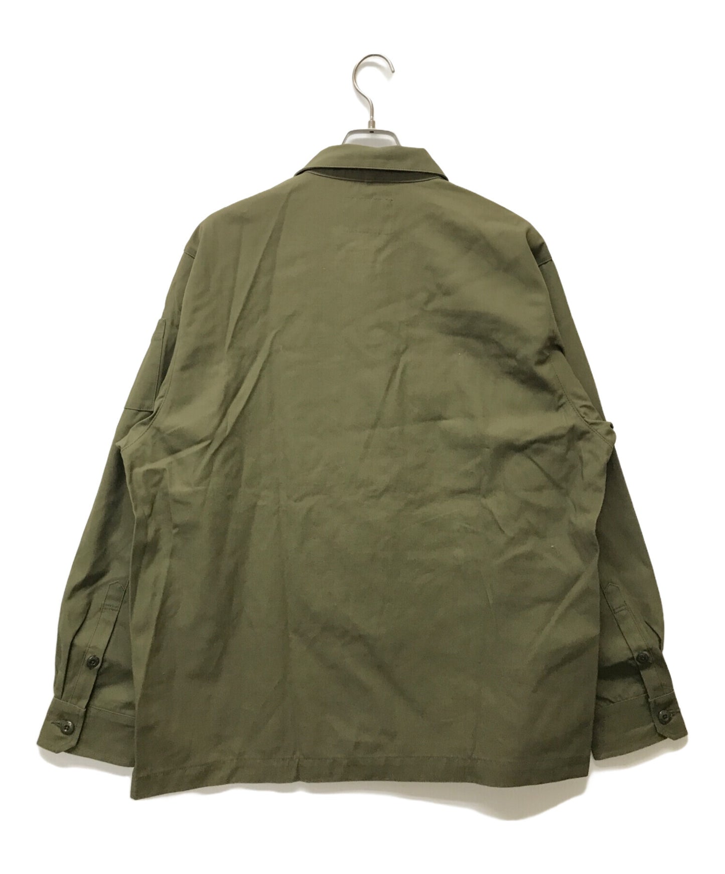 [Pre-owned] WTAPS Budds Utility Shirt Cotton Twill 211BRDT-SHM02