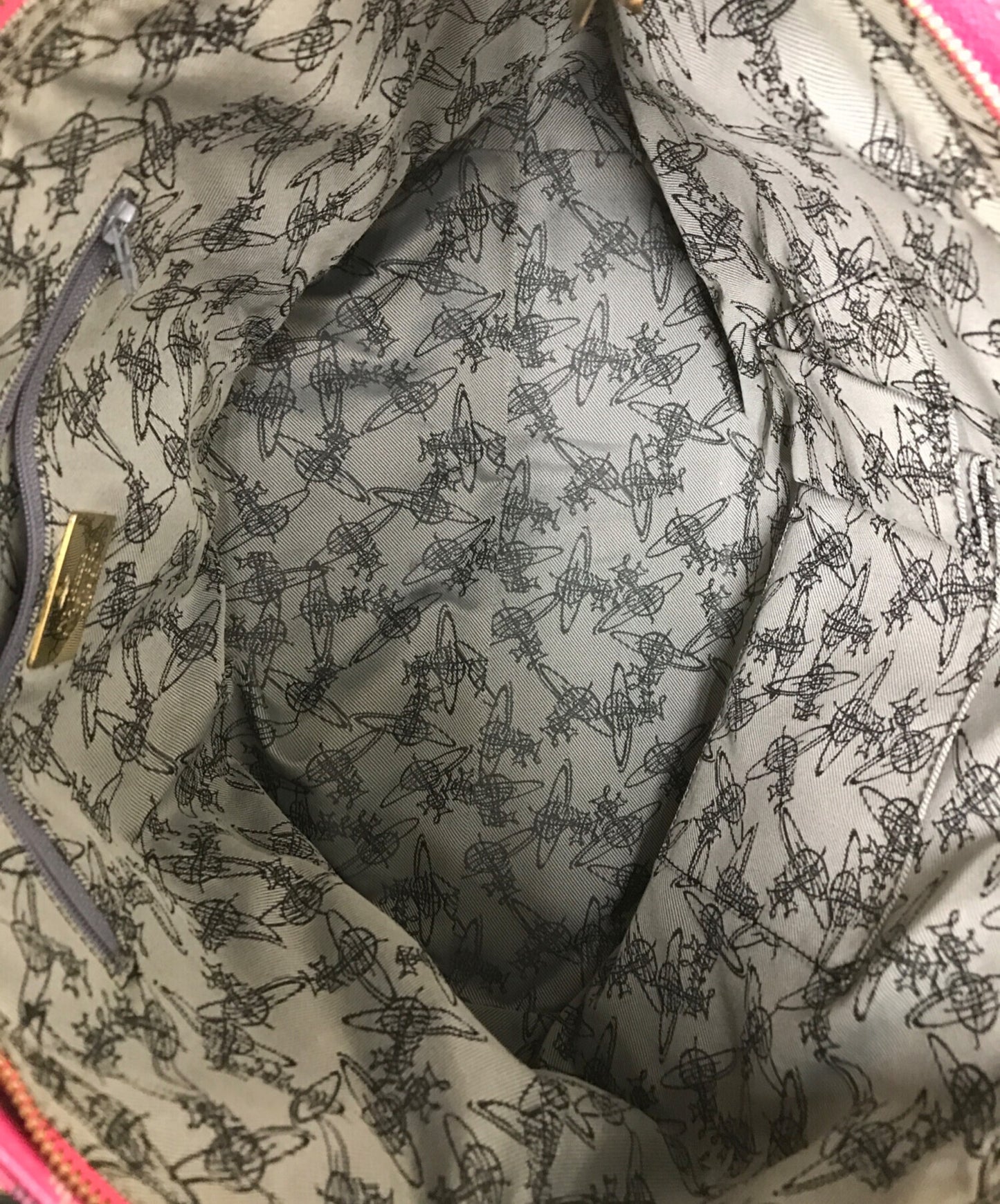 [Pre-owned] Vivienne Westwood Derby Check Tote Bag