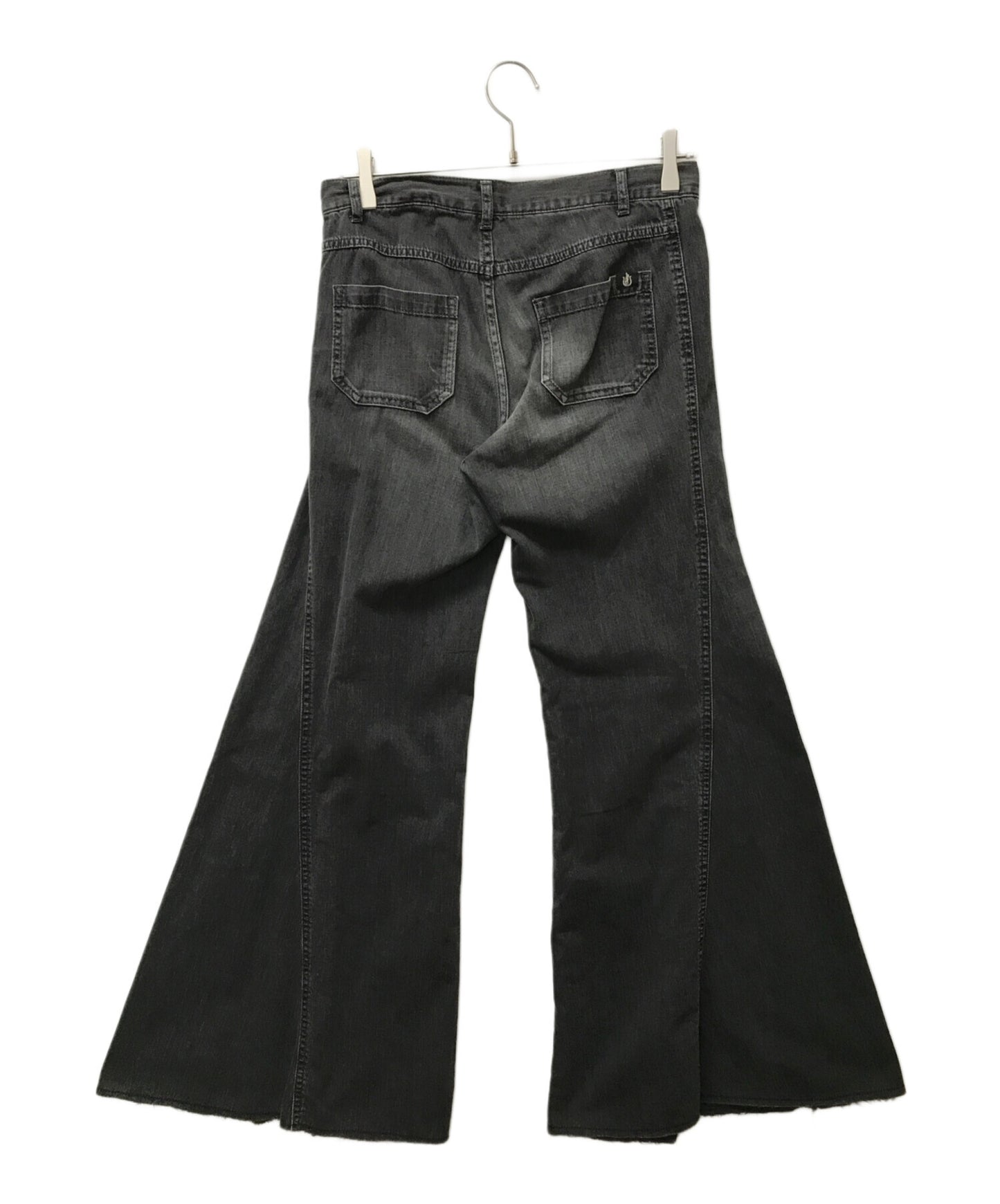 [Pre-owned] Hysteric Glamour USED processed low rise flared denim pants