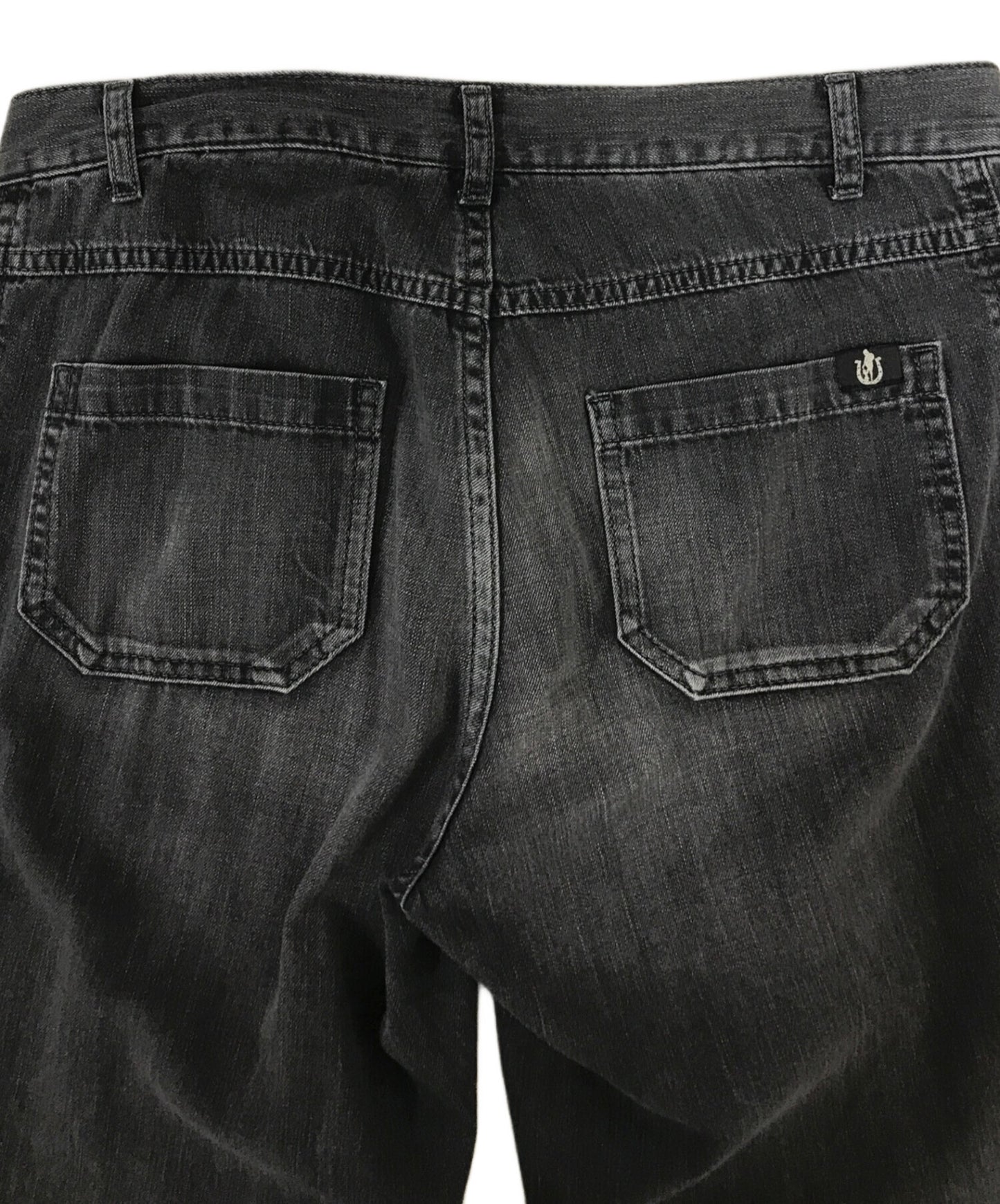 [Pre-owned] Hysteric Glamour USED processed low rise flared denim pants