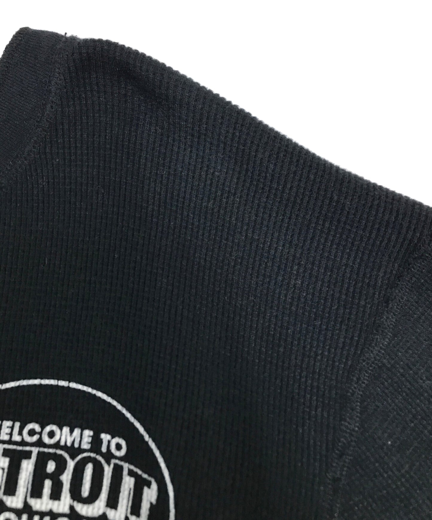 [Pre-owned] Hysteric Glamour Cashmere blend henley-neck knit cut and sewn 4CL-6181