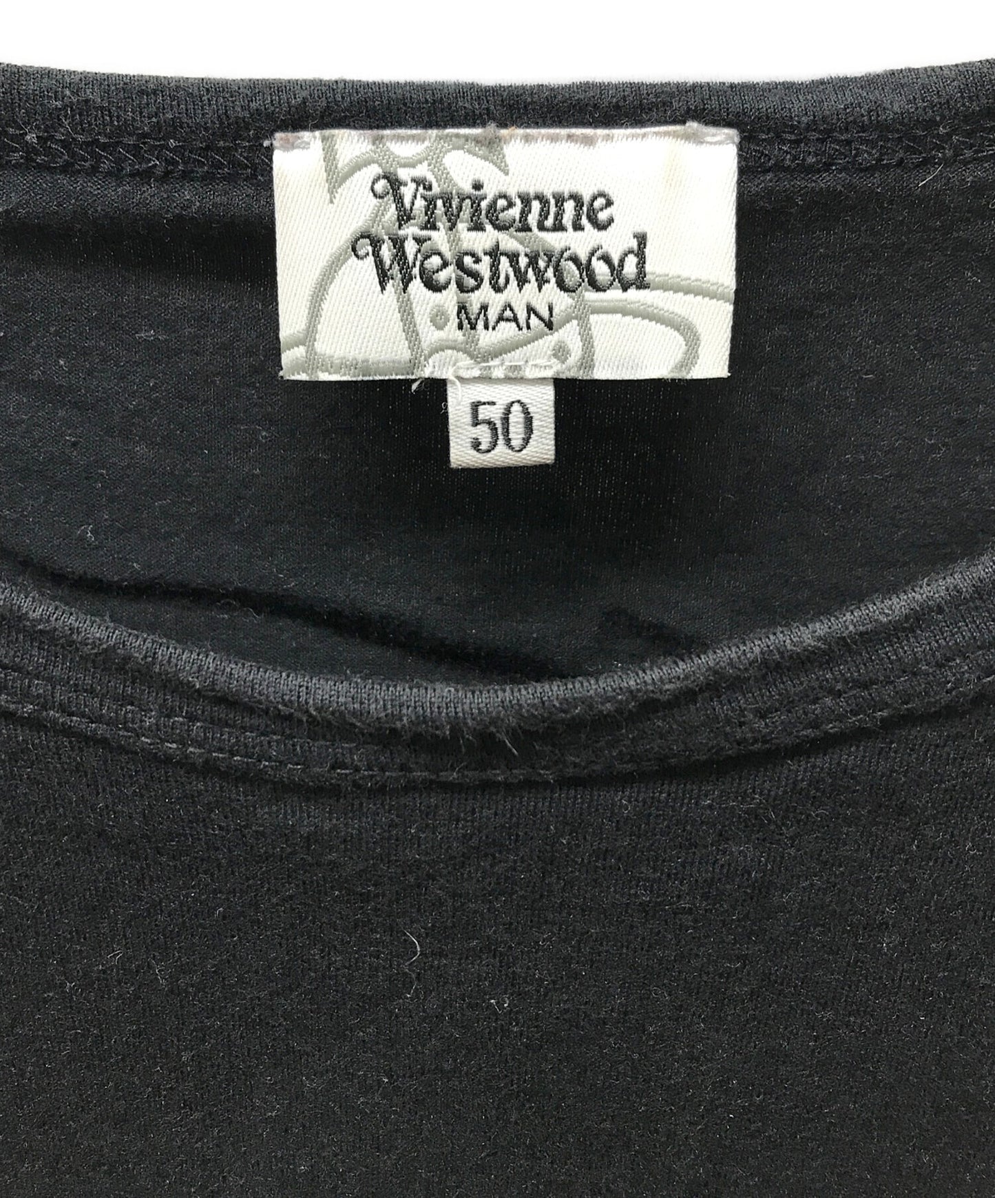 [Pre-owned] Vivienne Westwood man Dessin Orb Cadena Chain Print T-Shirt VW-LP-84596