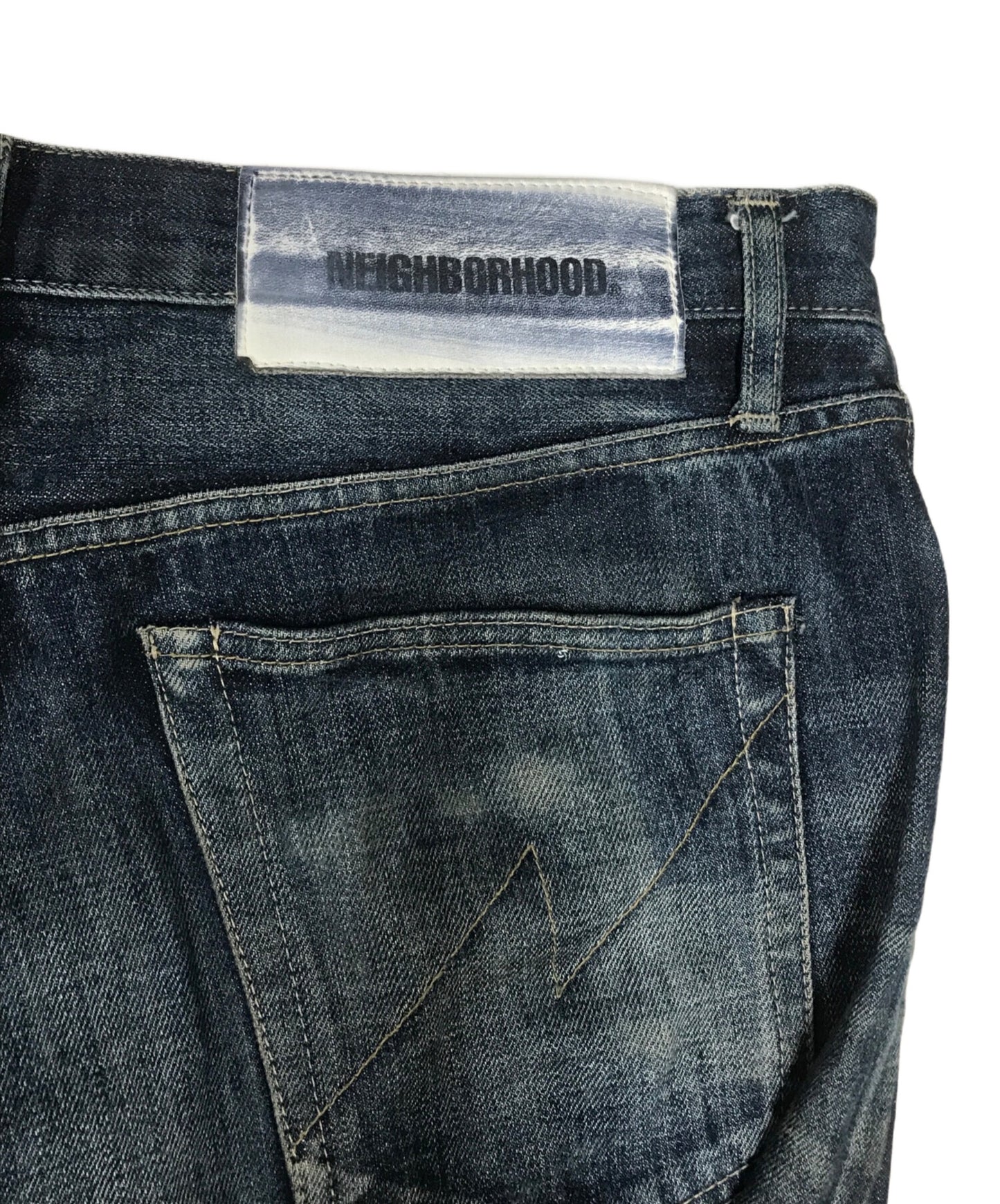 [Pre-owned] NEIGHBORHOOD DP MID Washed denim pants 231XBNH-PTM05