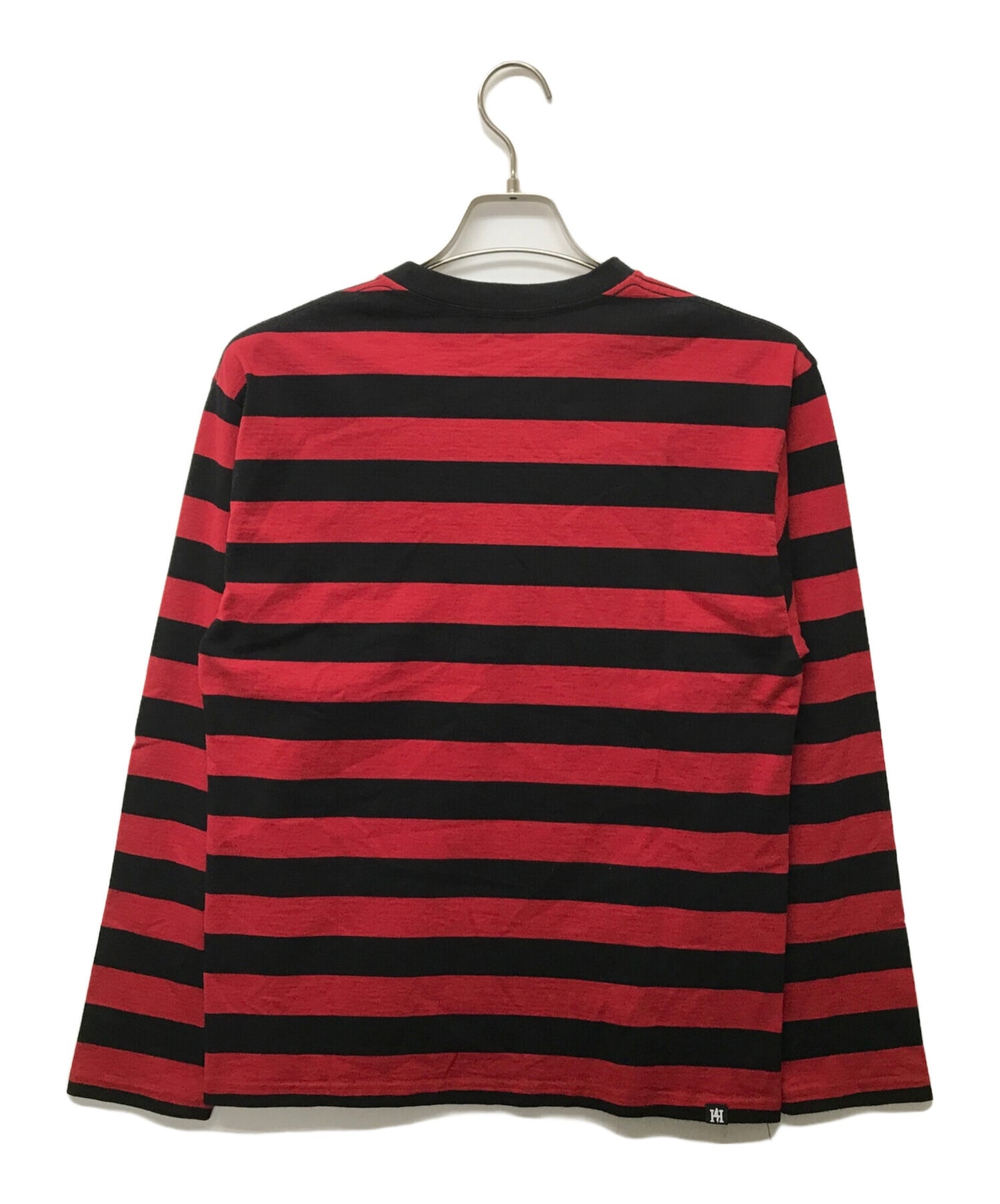 [Pre-owned] Hysteric Glamour HYS SYMBOL Striped Long Sleeve T-Shirt 02173CL14