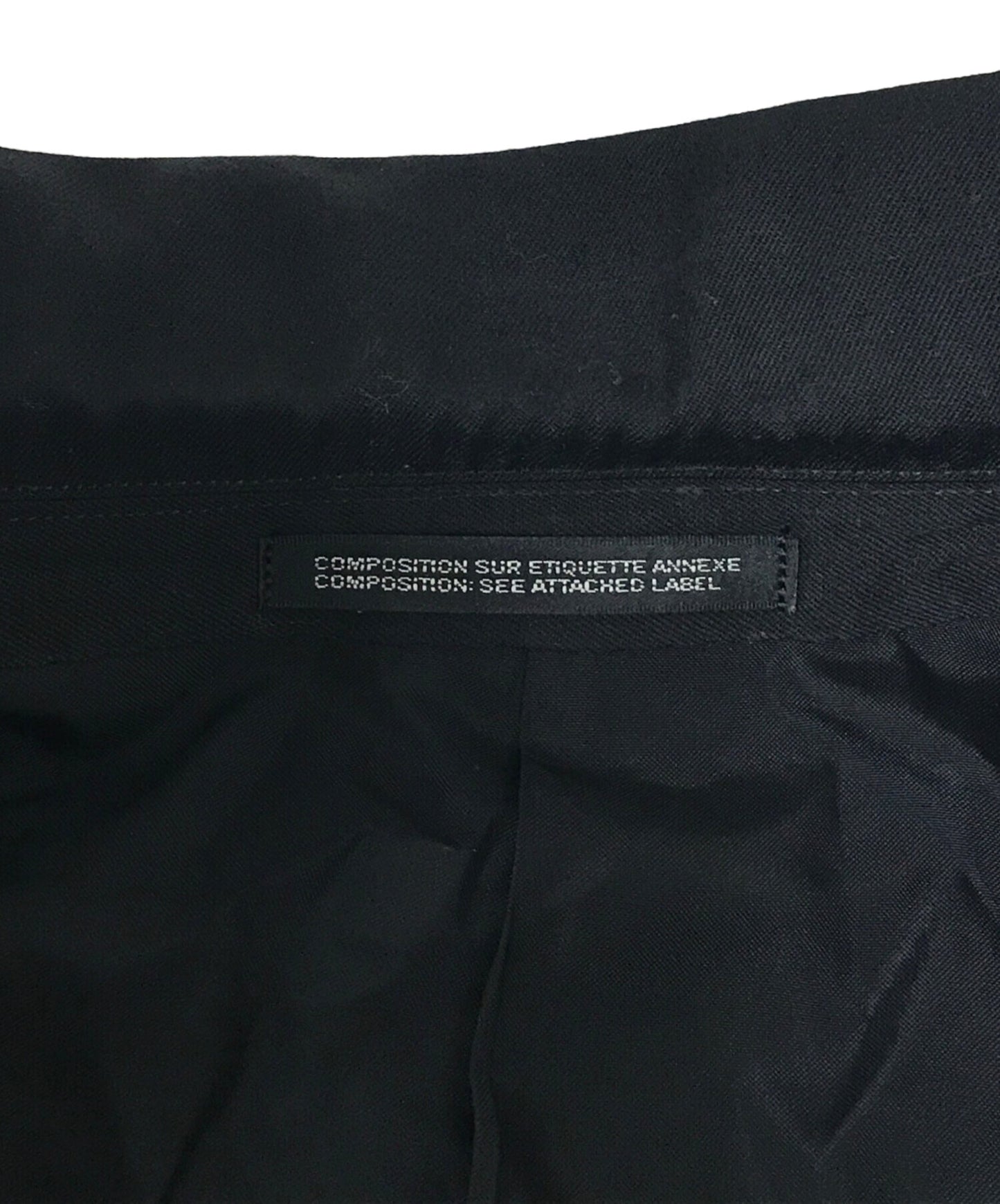 [Pre-owned] Yohji Yamamoto COSTUME D'HOMME Wool Gabardine 2B Tailored Jacket HD-J86-150