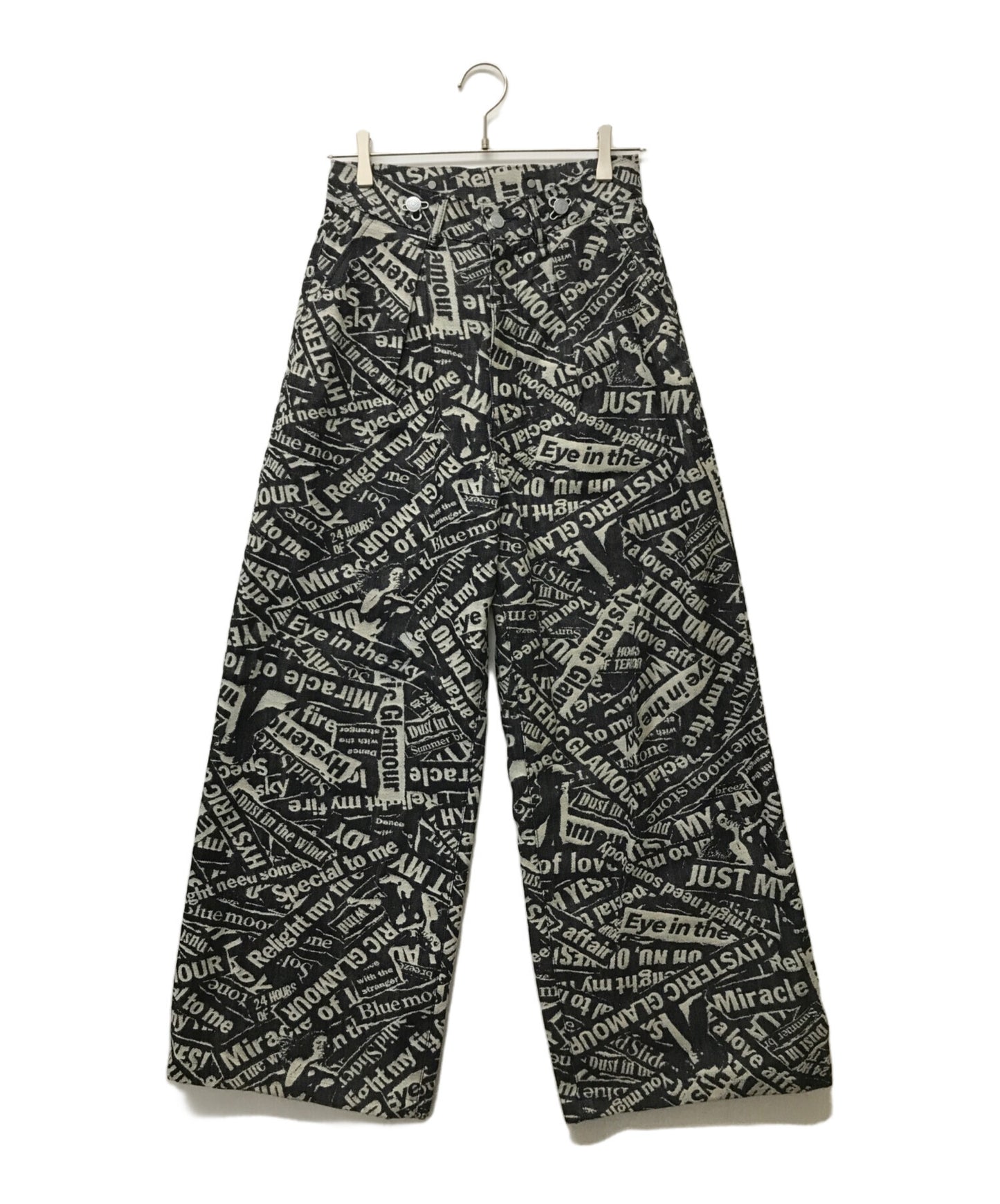 [Pre-owned] Hysteric Glamour Jacquard denim pants