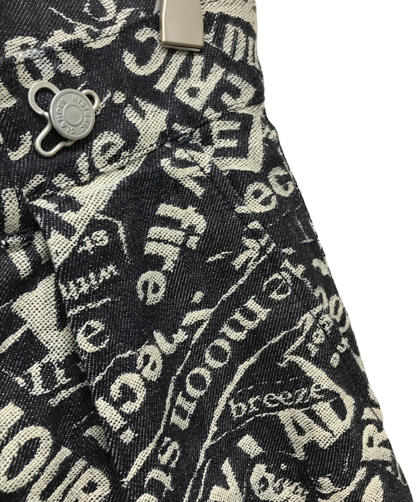[Pre-owned] Hysteric Glamour Jacquard denim pants