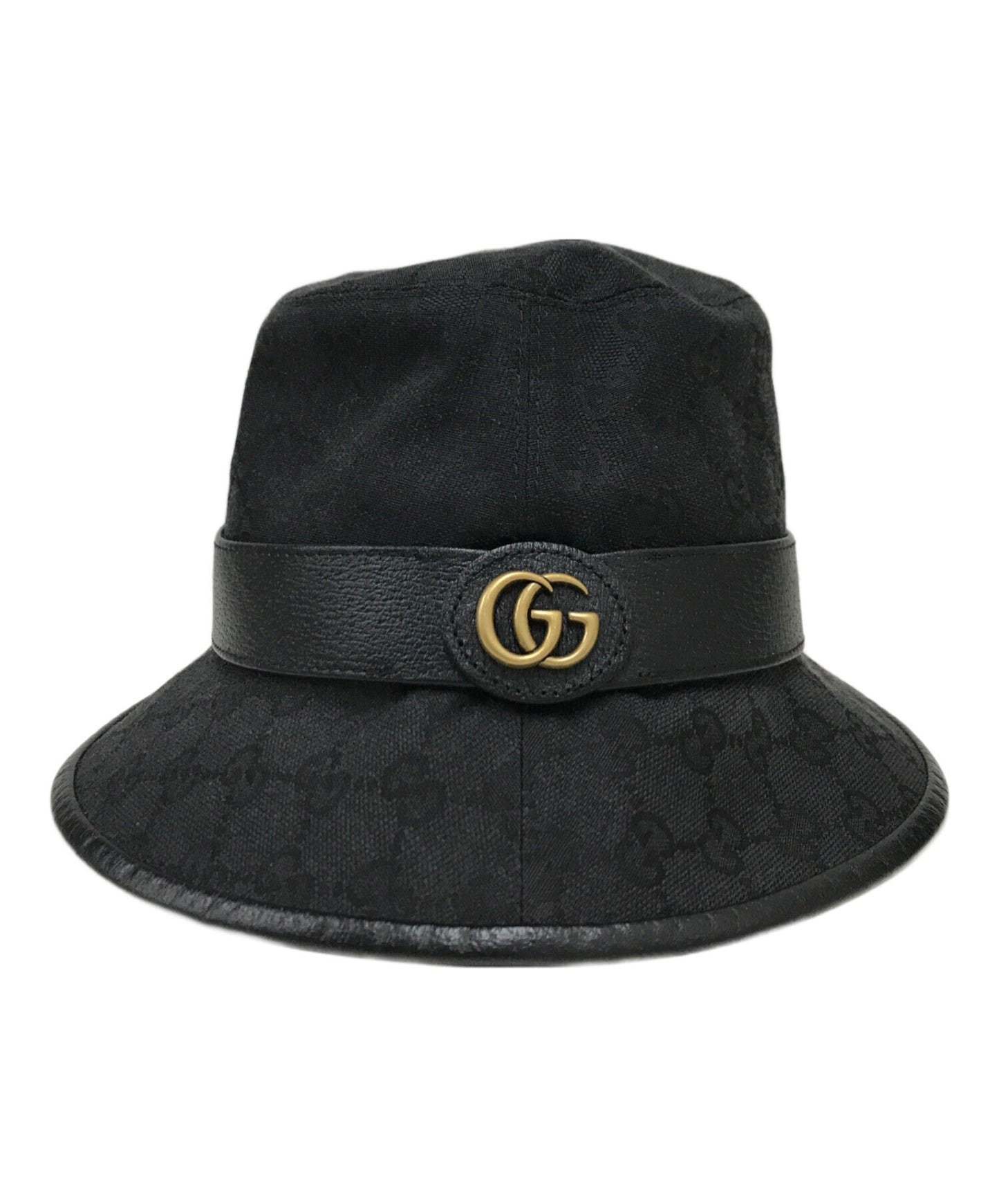 [Pre-owned] GUCCI GG Canvas Fedora Hat 576587