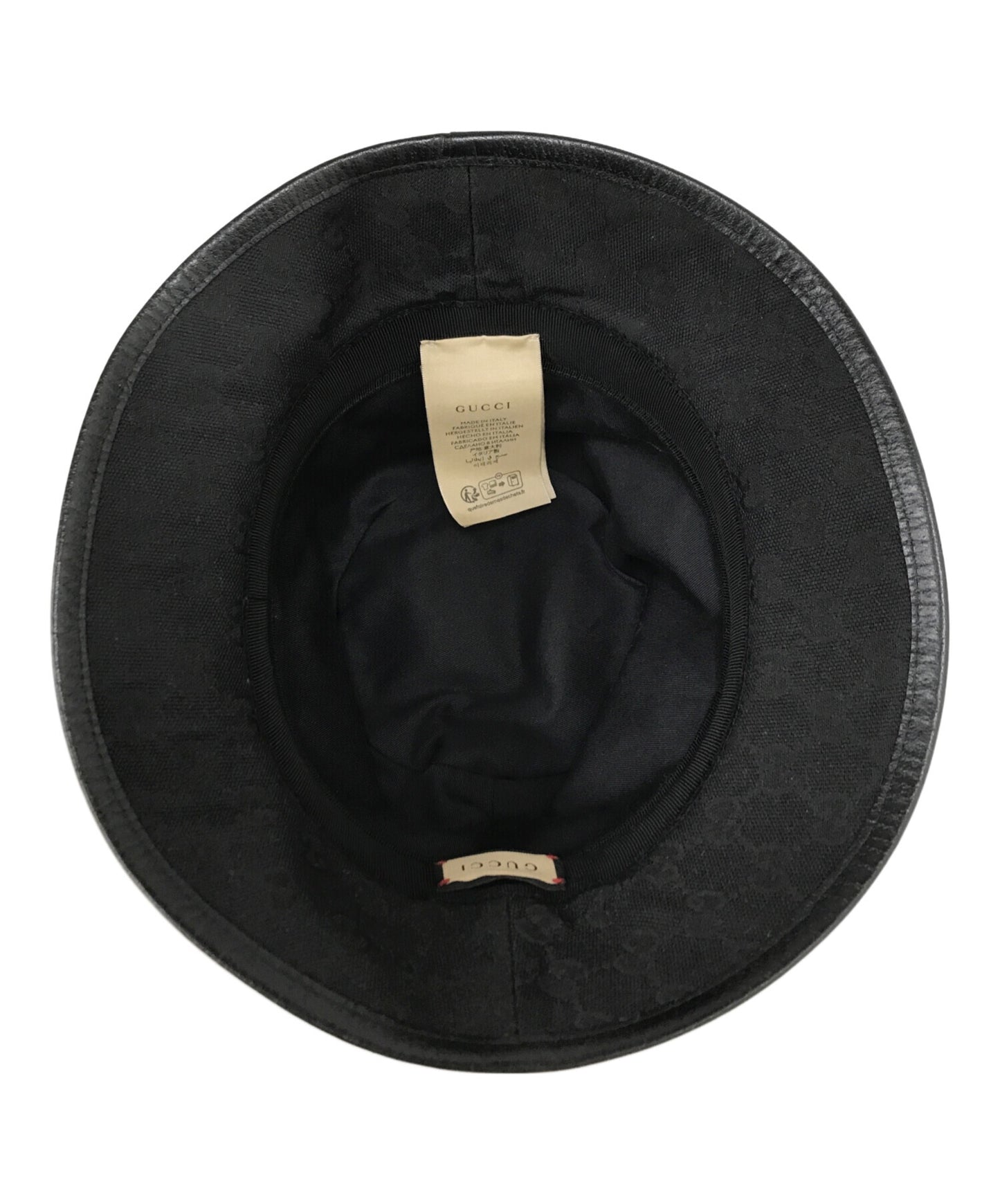 [Pre-owned] GUCCI GG Canvas Fedora Hat 576587
