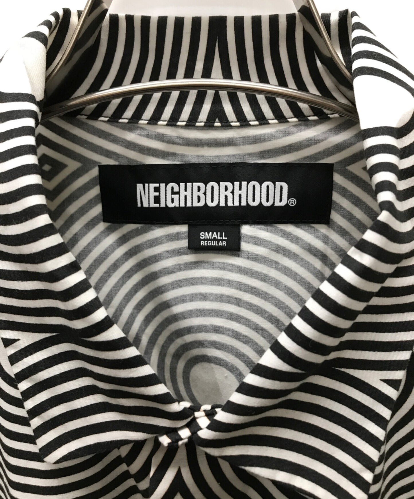 [Pre-owned] NEIGHBORHOOD FLAMEPATTERN SHIRT 231TSDSN-SHM01