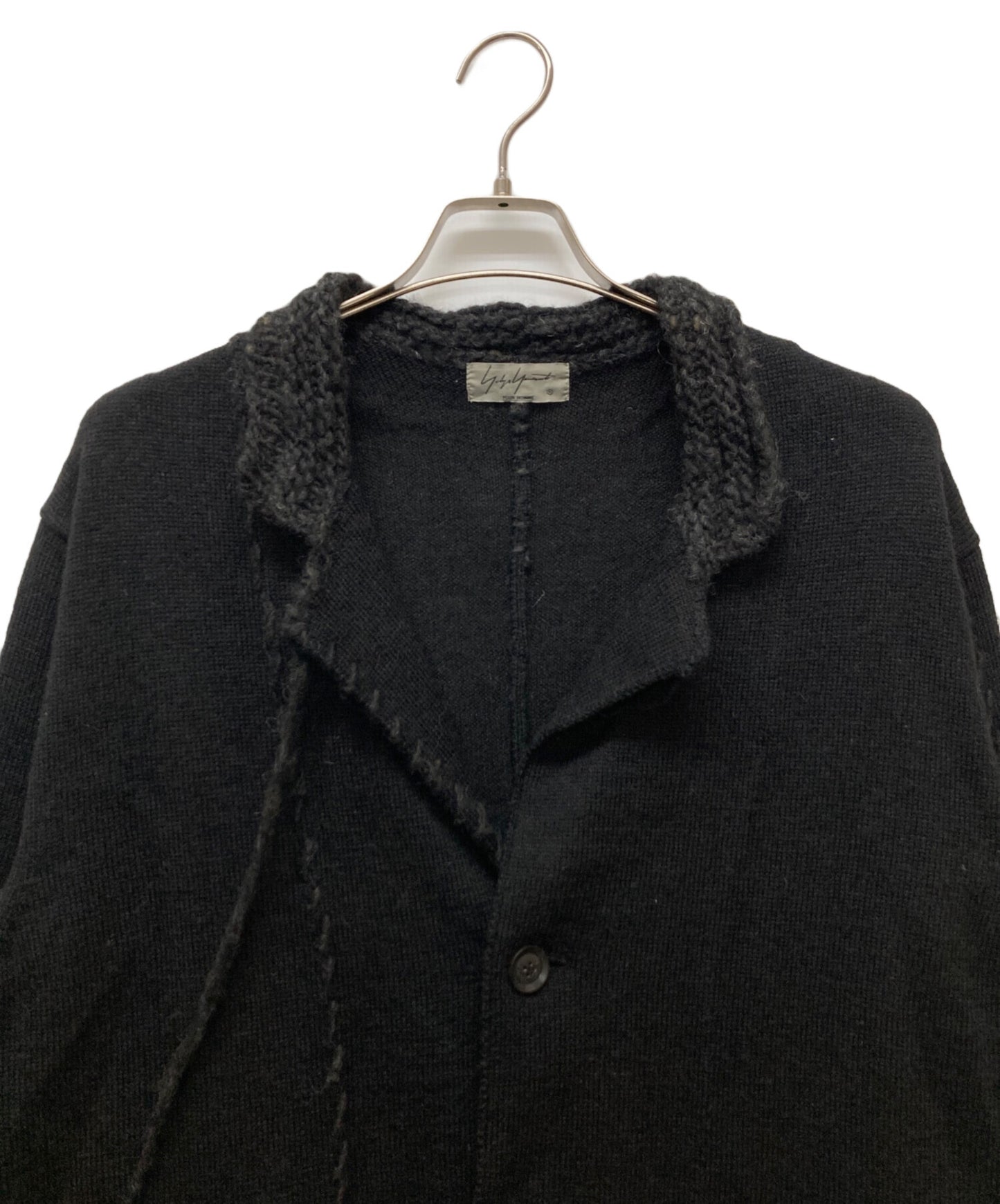 [Pre-owned] Yohji Yamamoto pour homme Woolen Stitch Knit Jacket HC-K71-196
