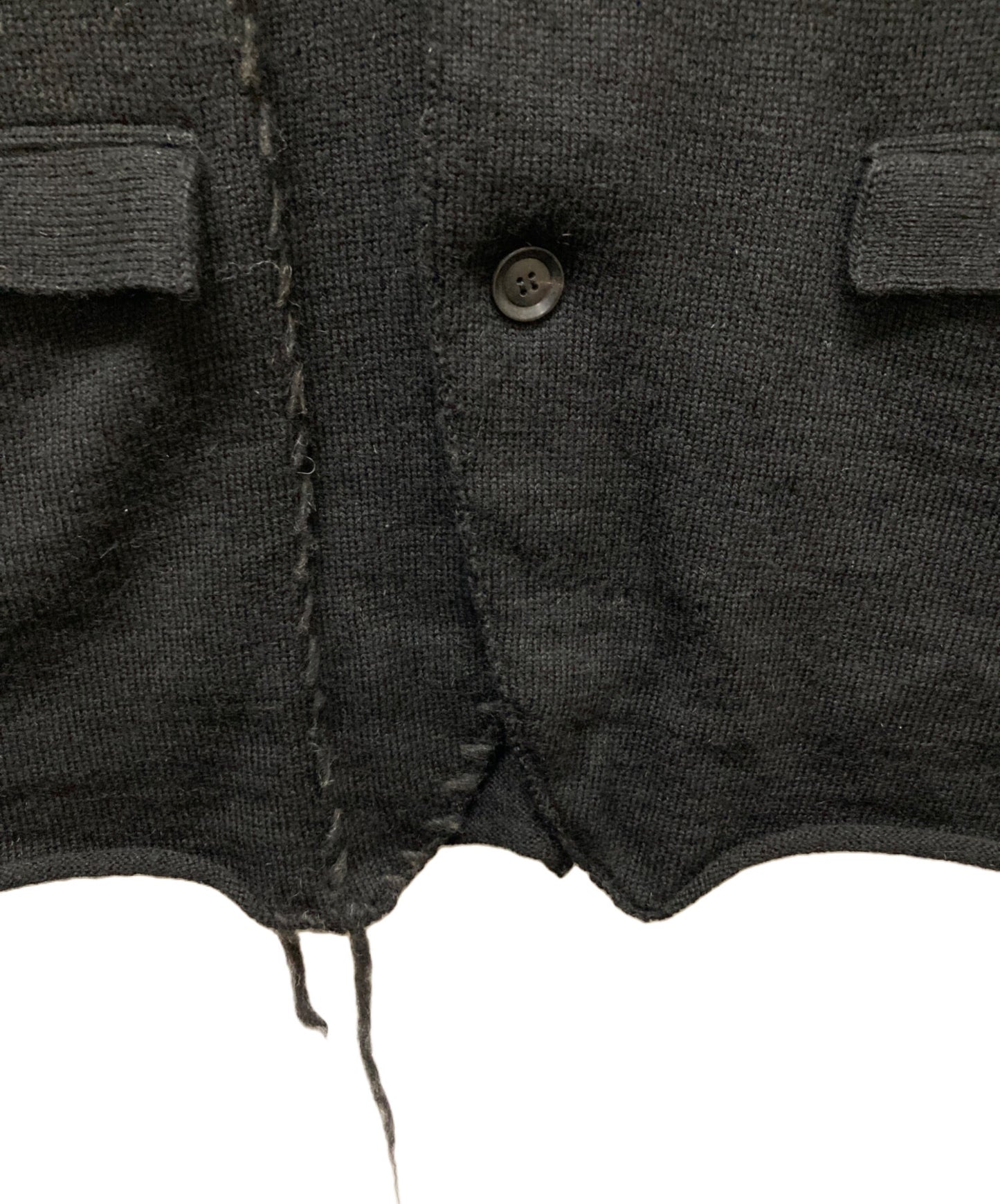 [Pre-owned] Yohji Yamamoto pour homme Woolen Stitch Knit Jacket HC-K71-196