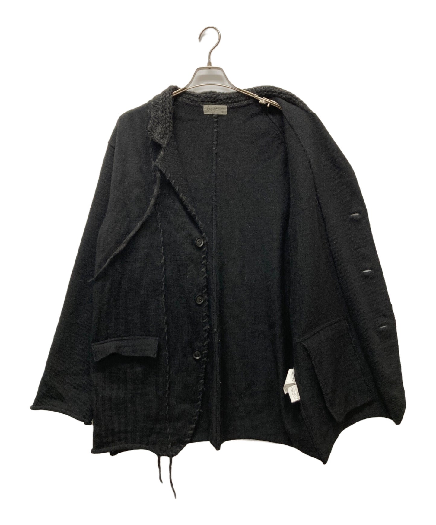 [Pre-owned] Yohji Yamamoto pour homme Woolen Stitch Knit Jacket HC-K71-196