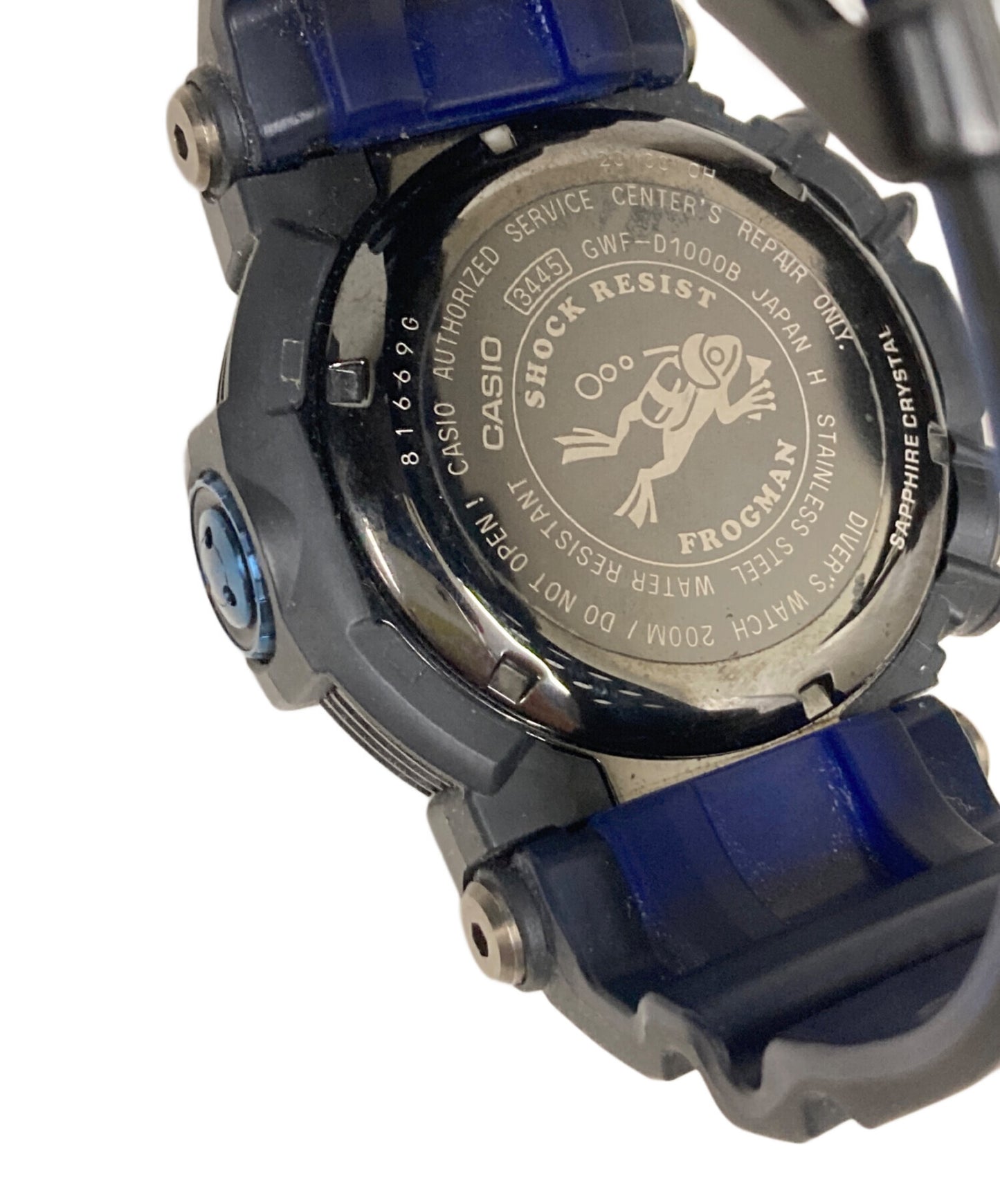 [Pre-owned] CASIO G-SHOCK-FROGMAN DEPTH SENSOR GWF-D1000B-1JF