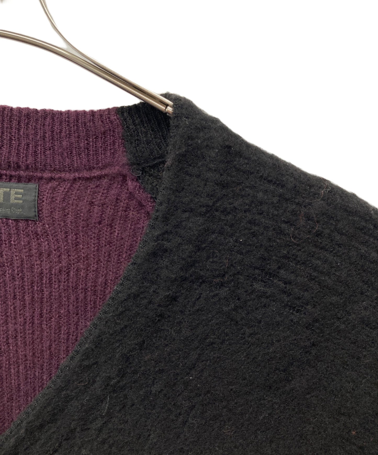 [Pre-owned] s'yte COLOR PANELING MOHAIR CARDIGAN UV-K07-616