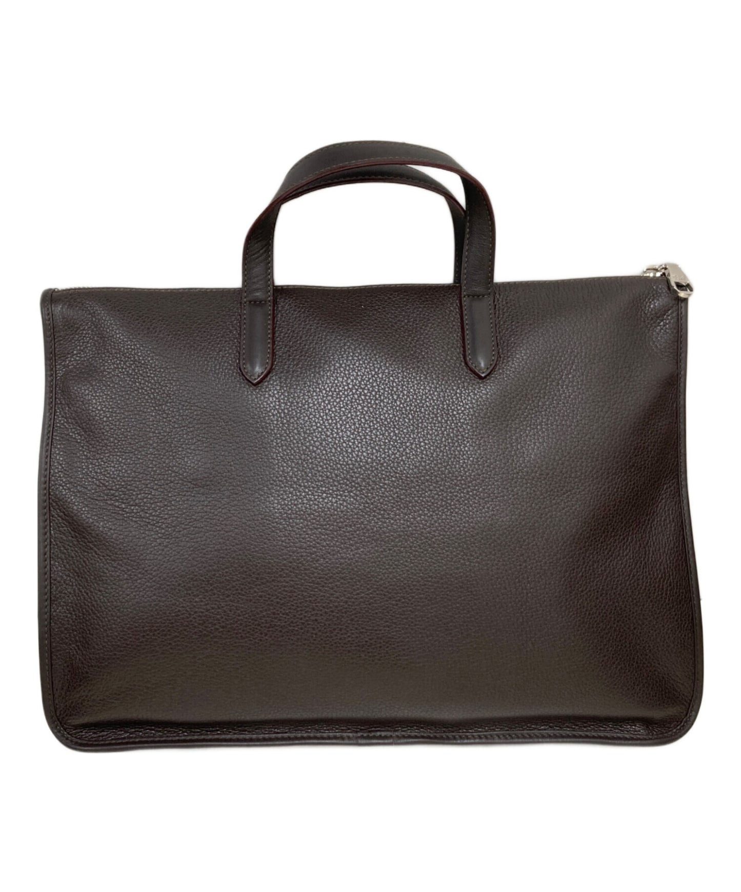 [Pre-owned] LOEWE Leather Briefcase
