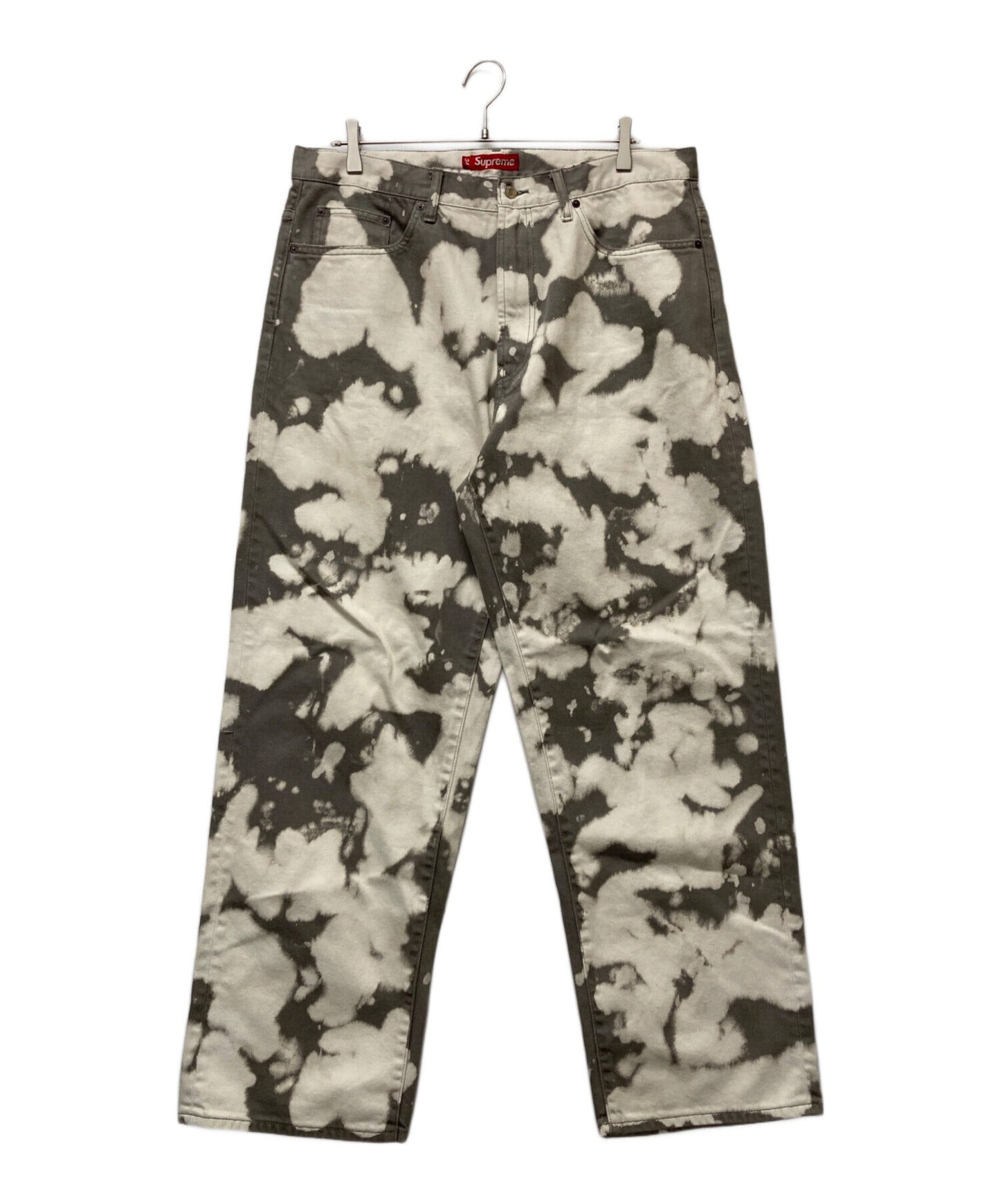 [Pre-owned] SUPREME 25ss Supreme Baggy Jean "Bleached"