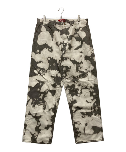 [Pre-owned] SUPREME 25ss Supreme Baggy Jean "Bleached"
