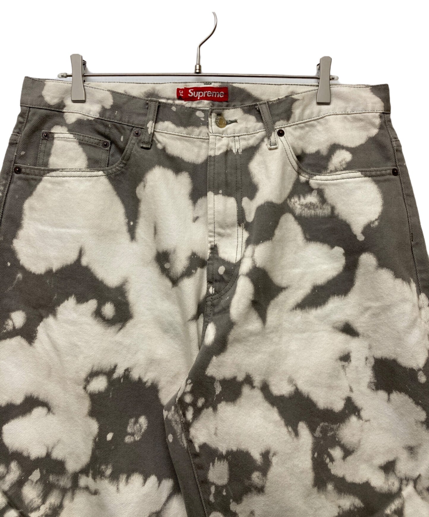 [Pre-owned] SUPREME 25ss Supreme Baggy Jean "Bleached"