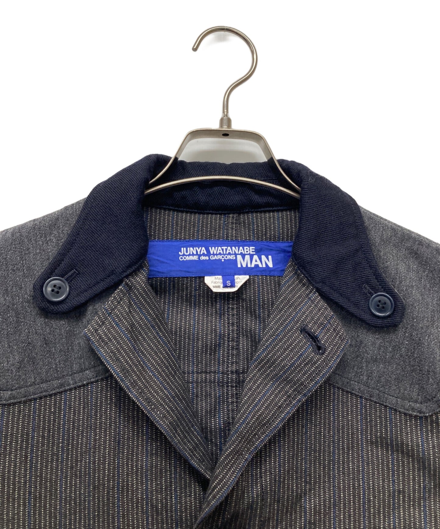 [Pre-owned] COMME des GARCONS JUNYA WATANABE MAN Tweed switchover coat / WL-C003 WL-C003